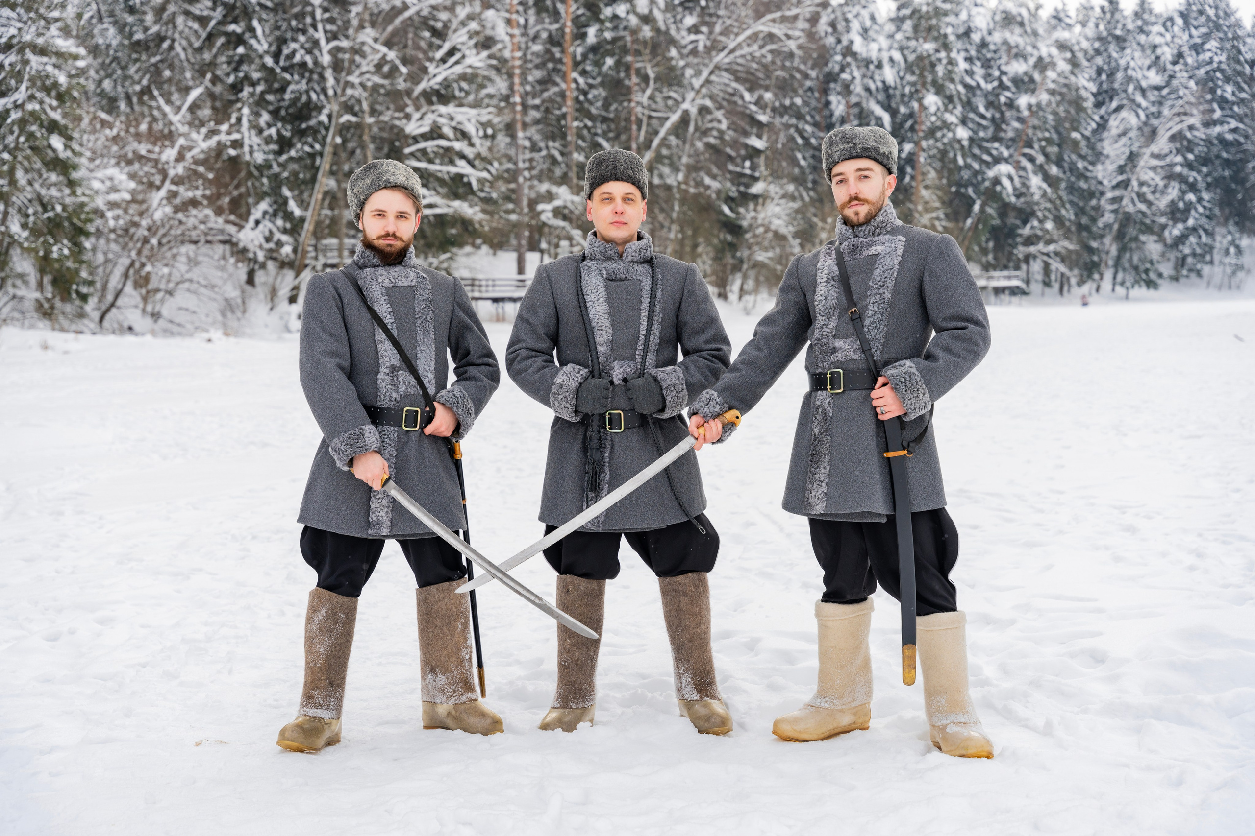 Казачий хор. Фотограф Юлия Попова