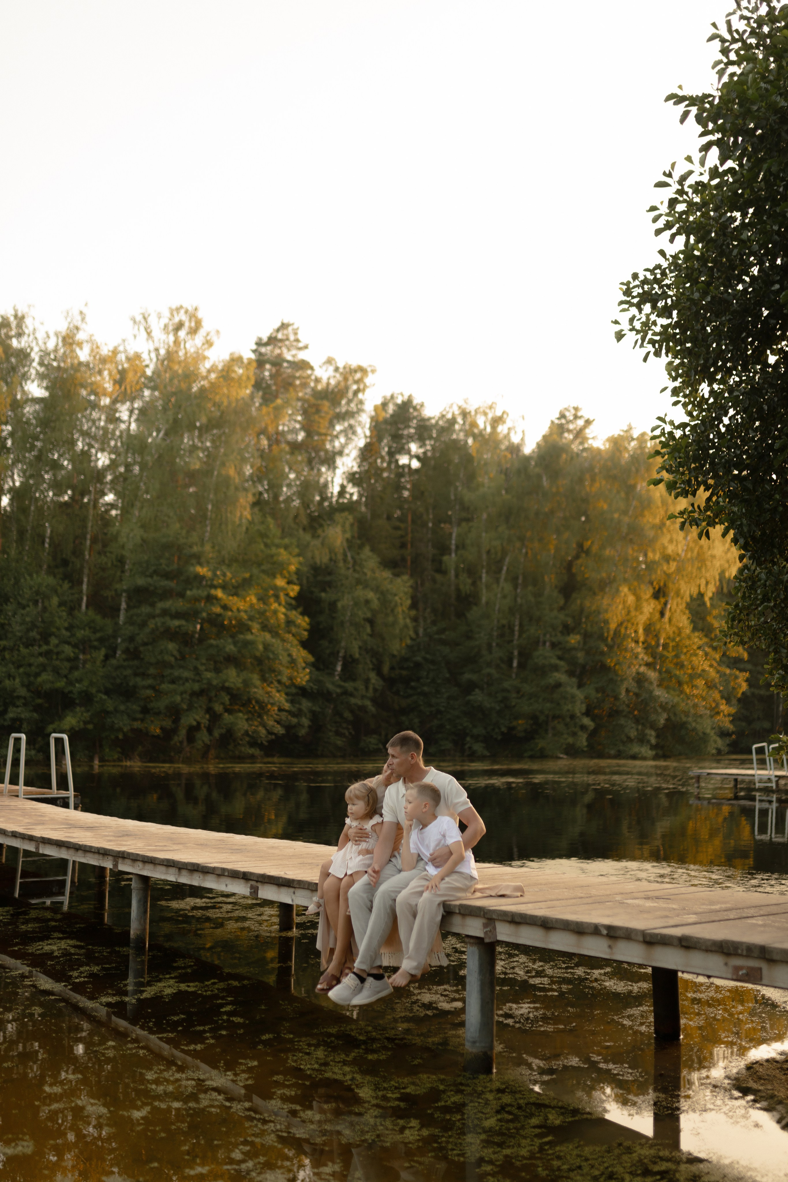 Алексей, Мария, Ваня и Варя. Фотограф Татьяна Семенова