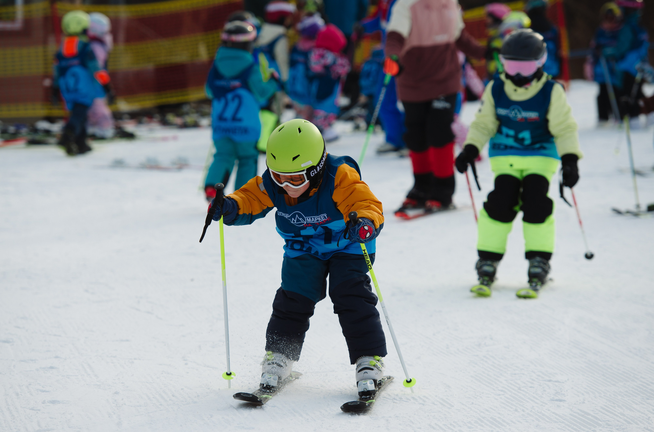 Детские соревнования/Лыжи. Фотограф Мария Каюрова