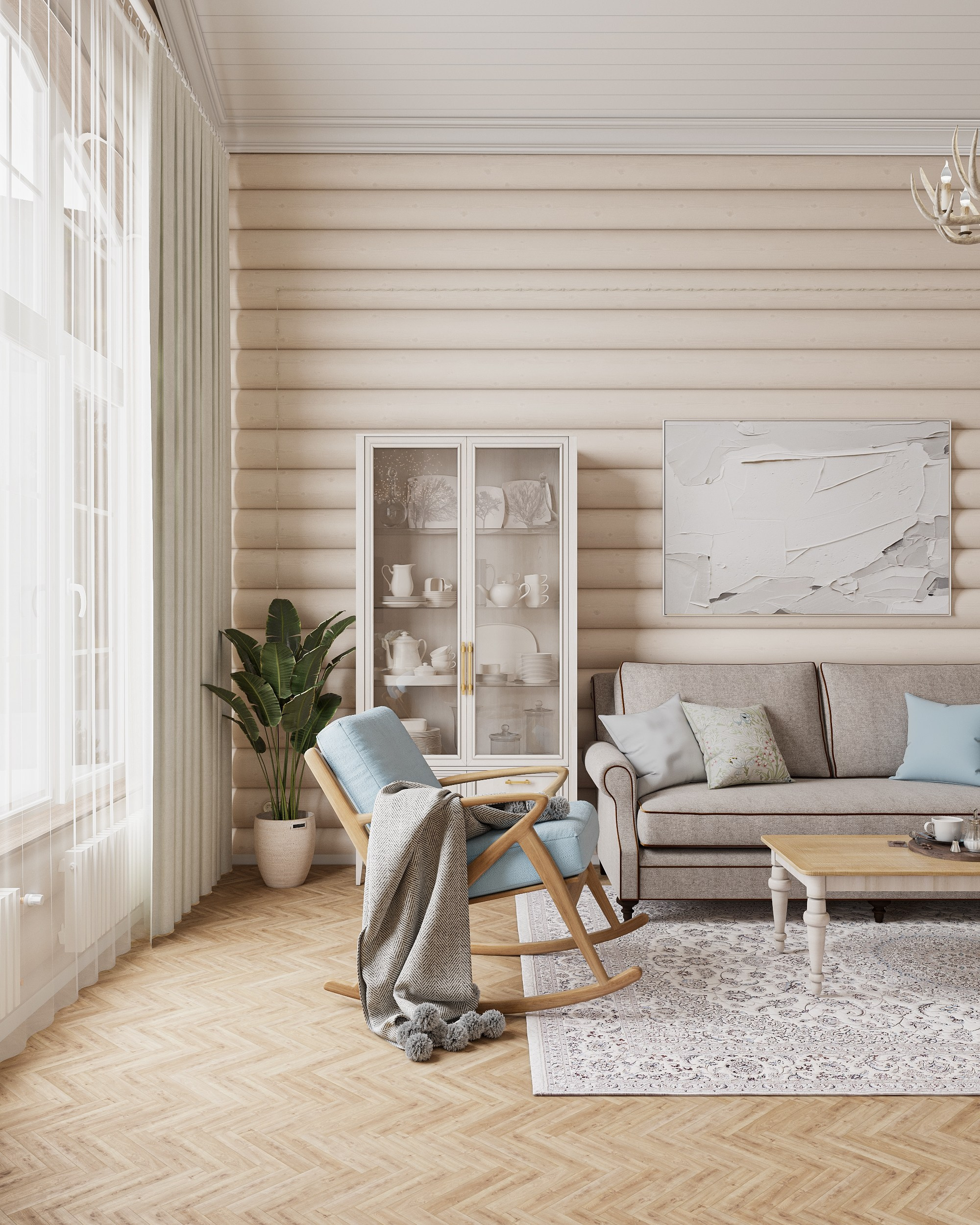 Дом из бревна