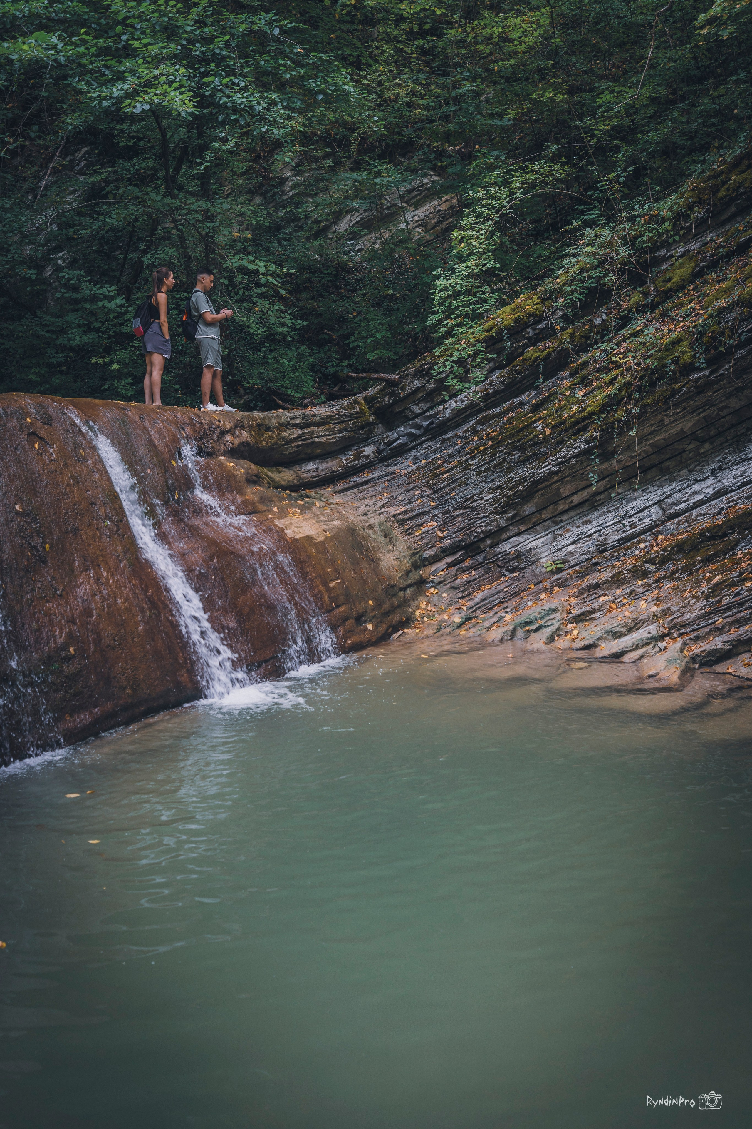 Поход на водопады Куаго с командой Мадьяр 23.07.24. Репортажный фотограф в Краснодаре Рындин Дмитрий
