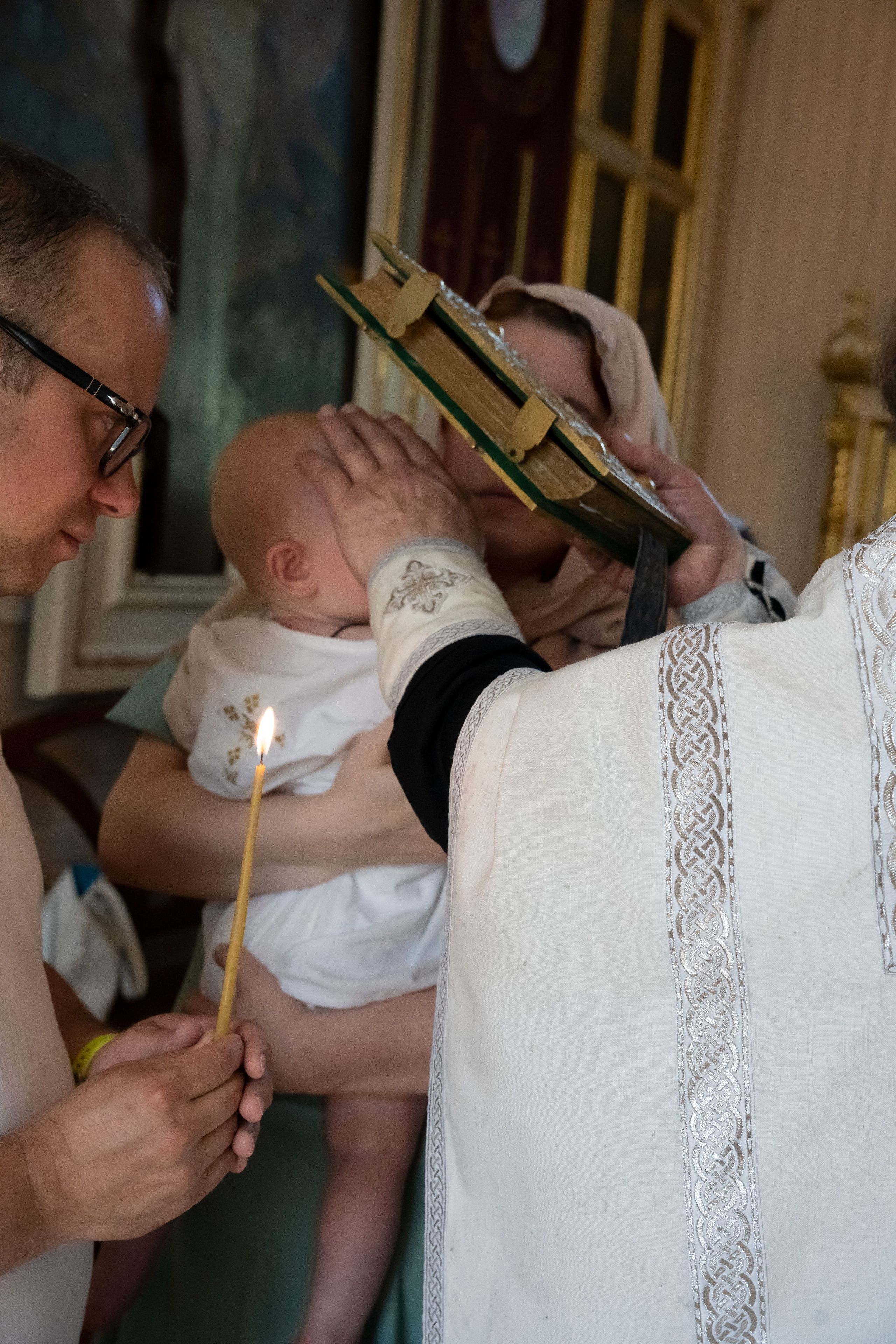 Крещение Ивана. Студийный и портретный фотограф в САНКТ-ПЕТЕРБУРГЕИрина Махаон