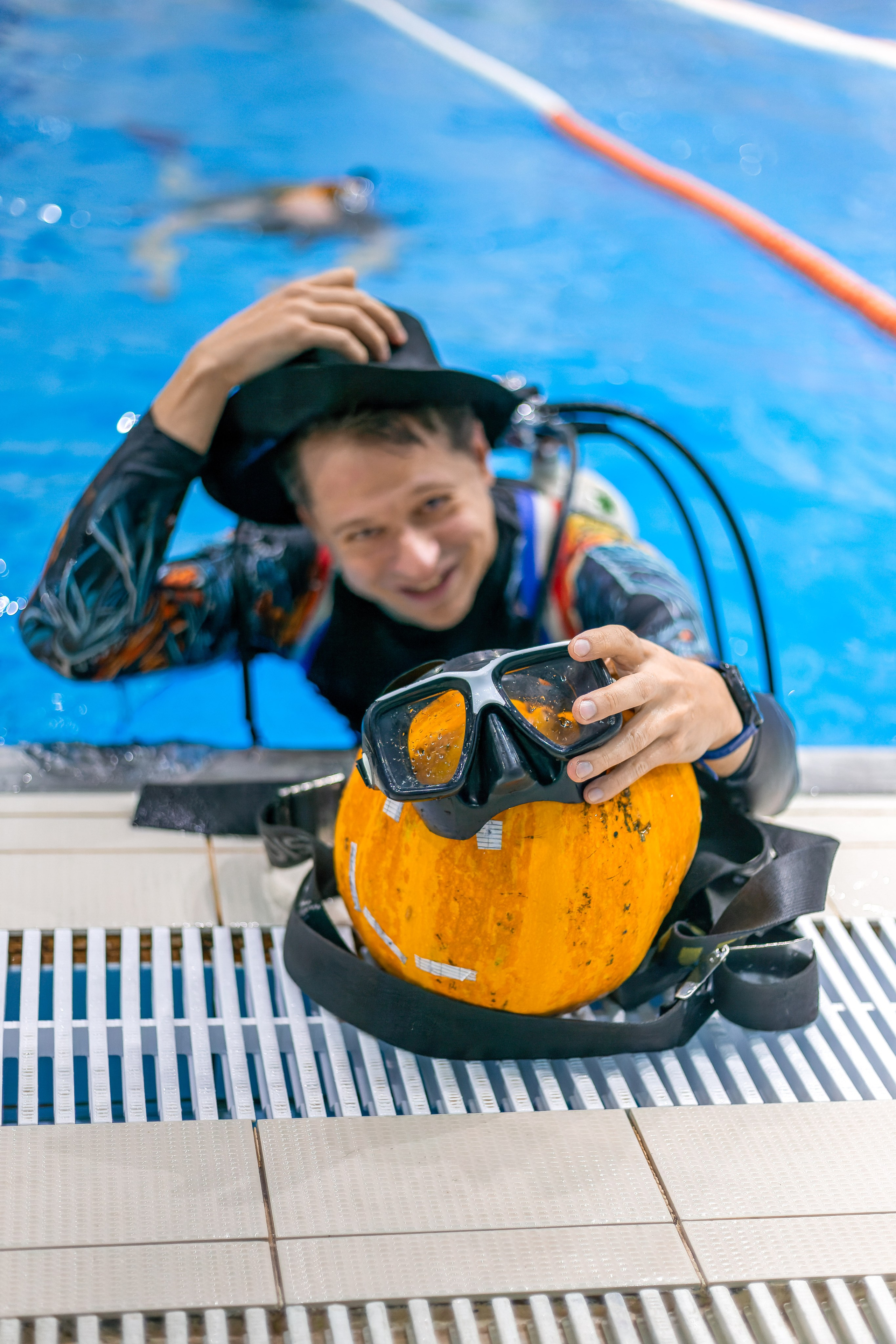 Дайвинг-клуб «Капитан Морган», Halloween во Дворце водного спорта. Фотограф в Минске Екатерина Тузова