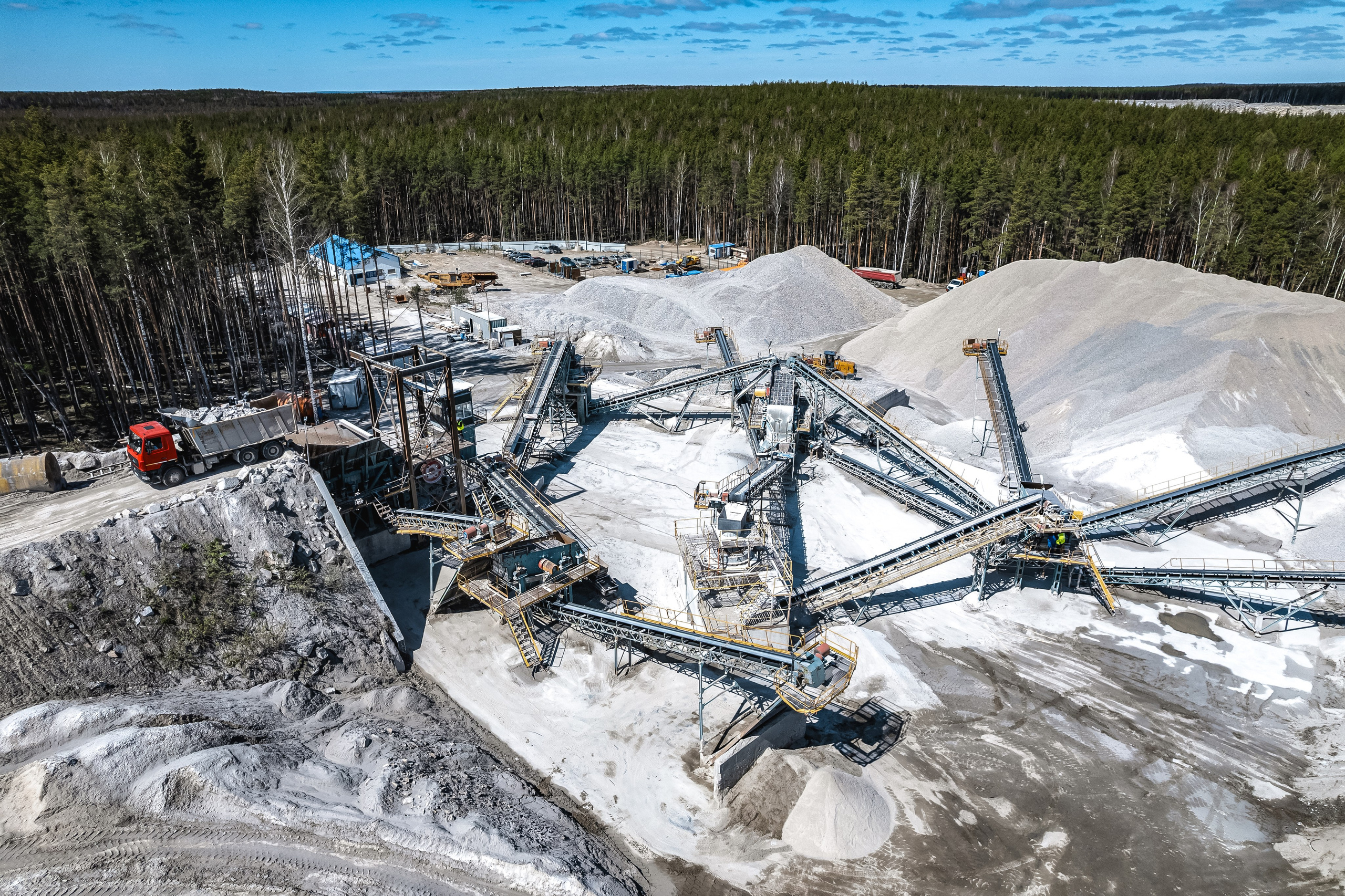 Аэрофотосъемка производства компании Стройтехно. Дмитрий Судаков, фотограф в Екатеринбурге и Москве