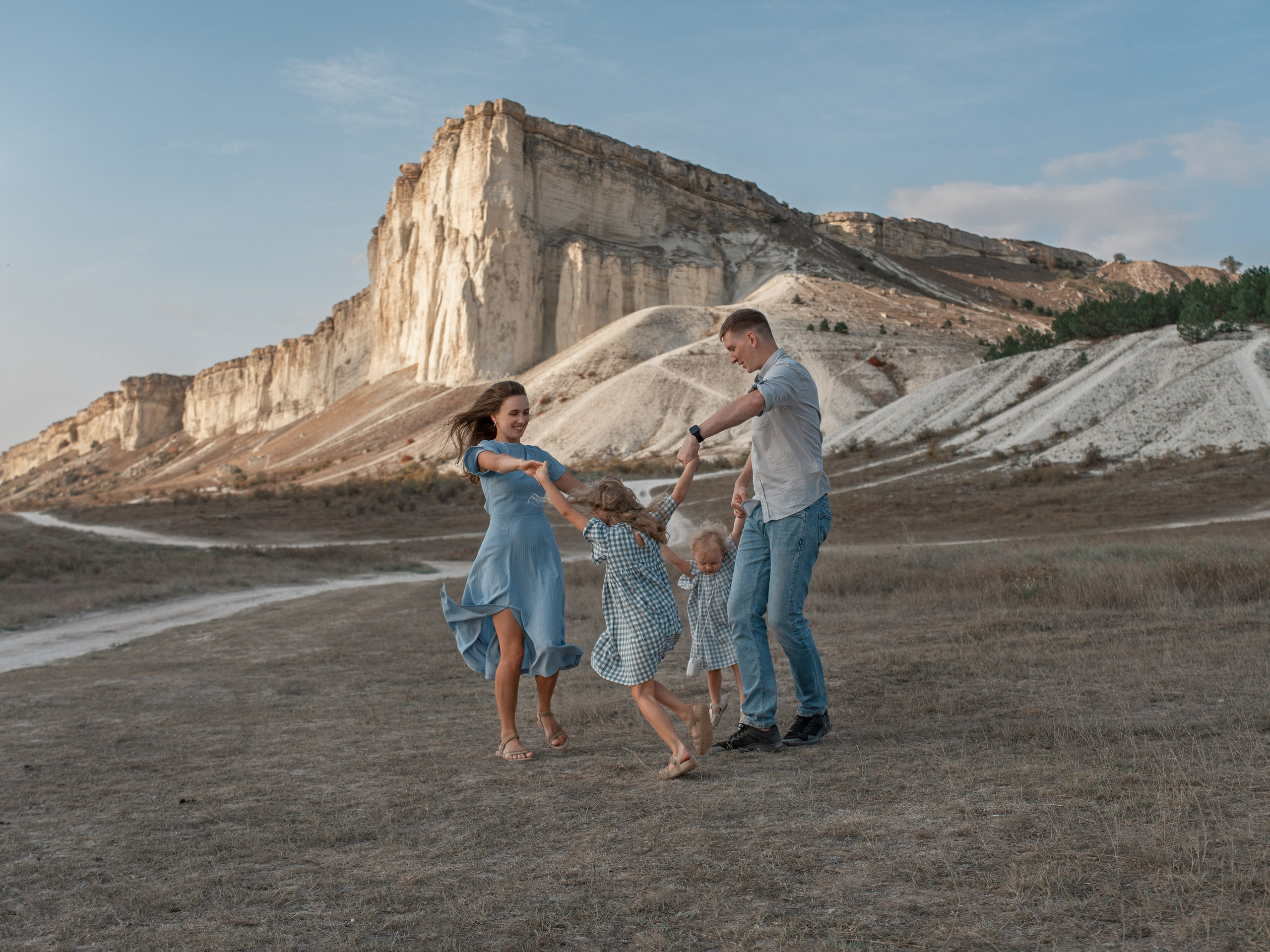 Фотосессия для семьи на Ак Кая в Крыму