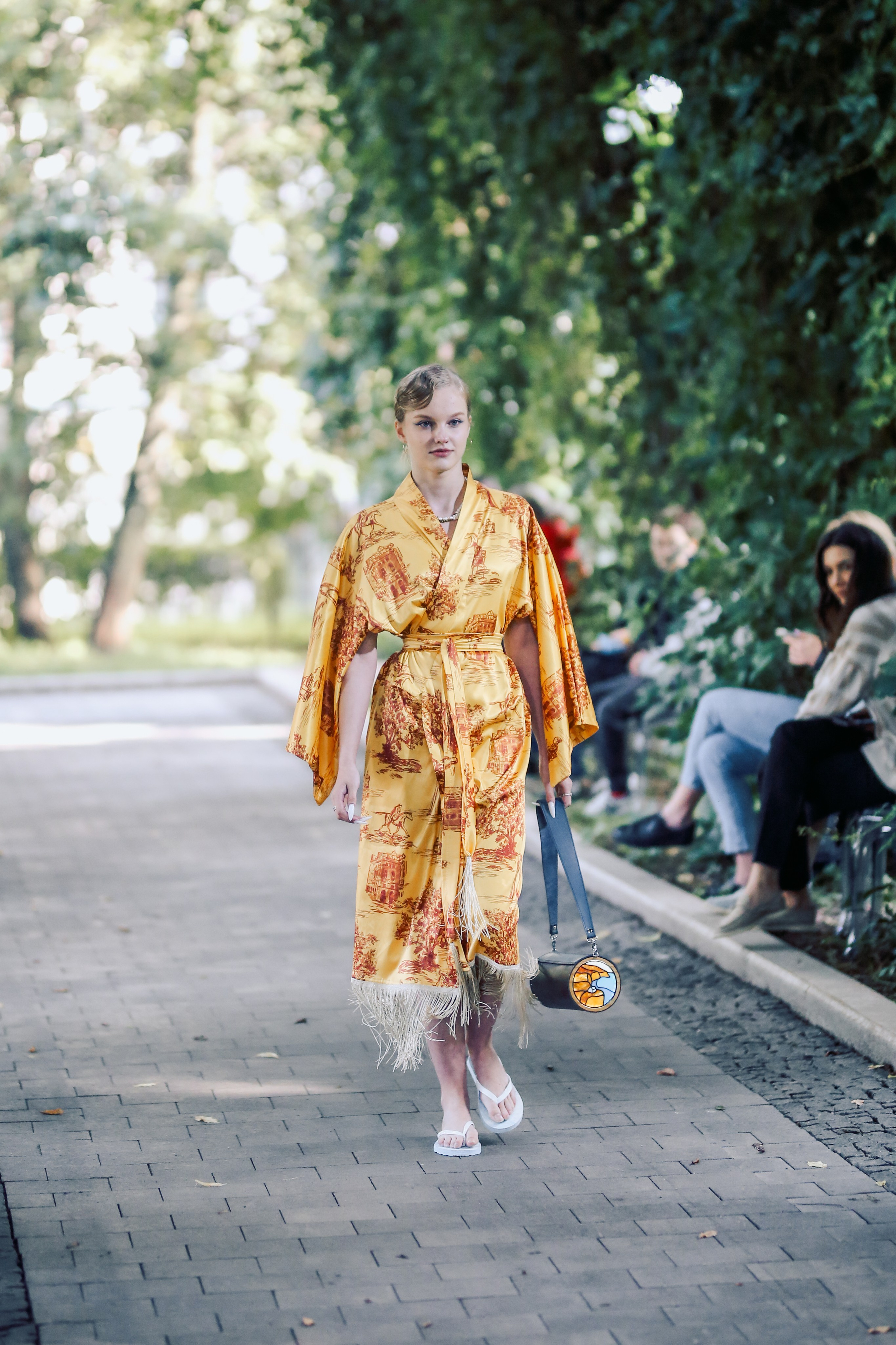 Зелёный подиум. Фотограф Анастасия Залевская