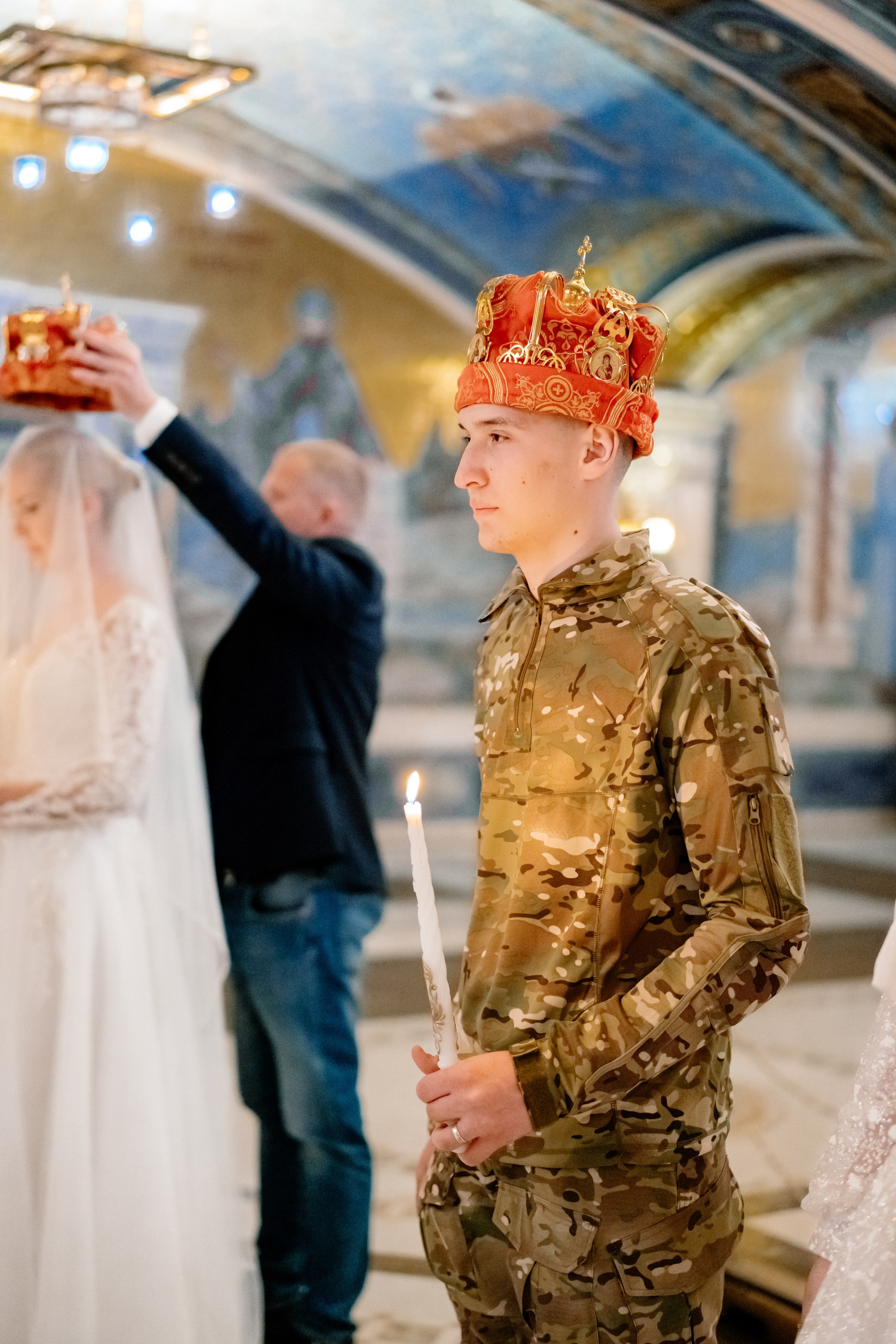 Венчание в Главном храме вооруженных сил (Патриот). Семейный фотограф Одинцово Москва Наталия Черенкова