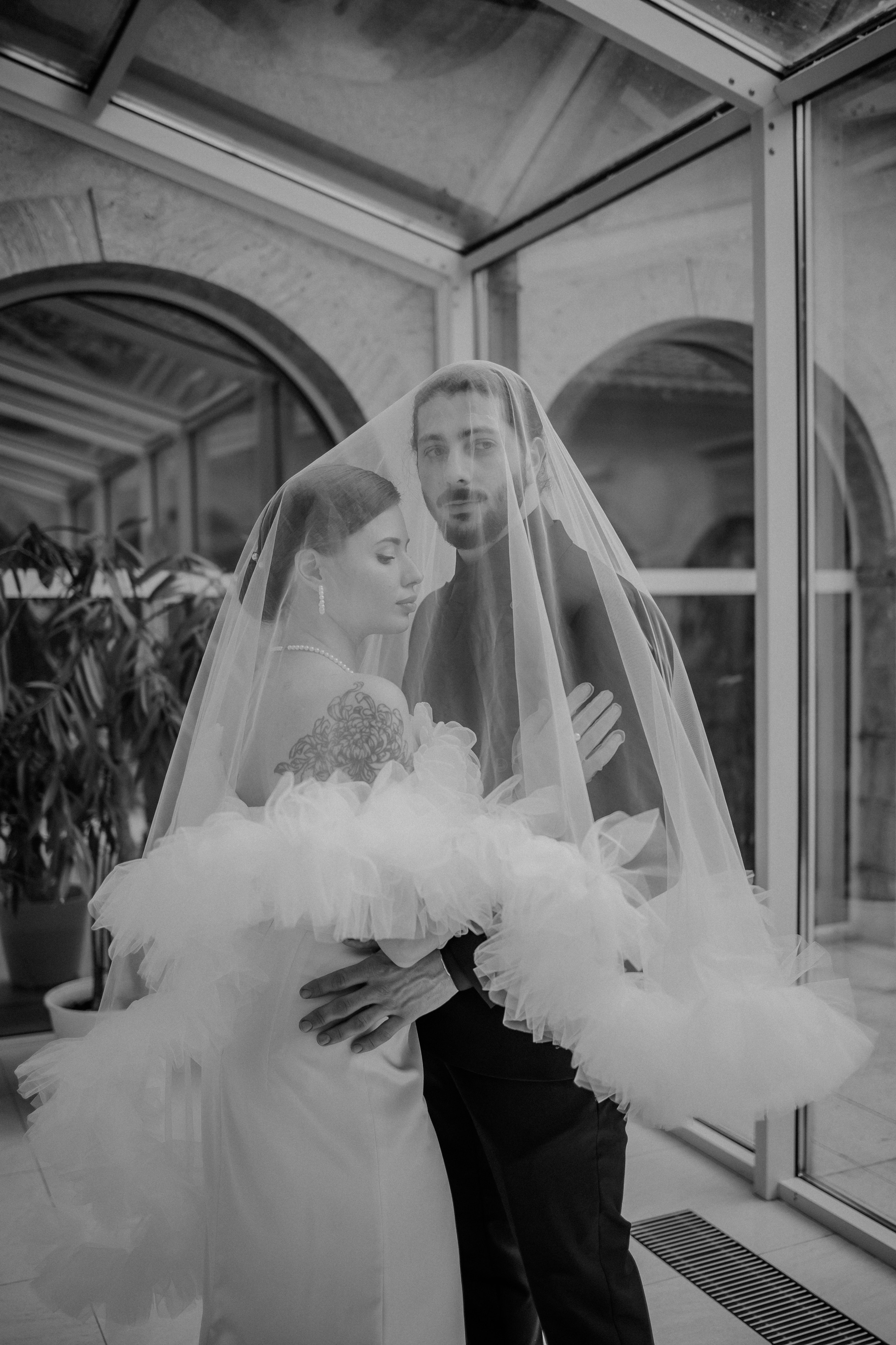 Аль-Барр и Наташа. Невероятная история. Свадебная фотография. Арина Рубах