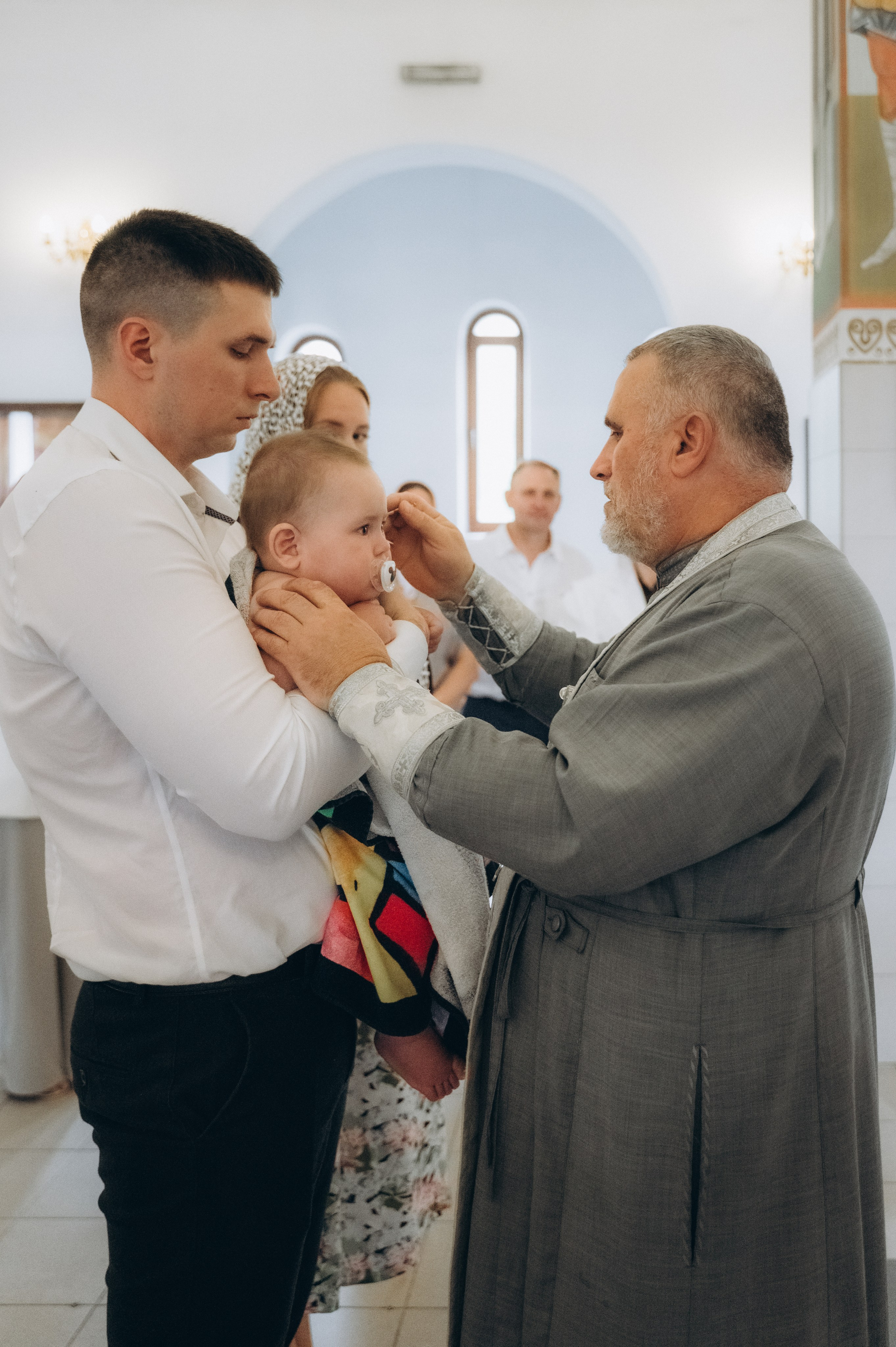 Крещение Демьяна (Церковь в честь святой блаженной Ксении Петербургской). Семейный фотограф в Минске Дарья Дреко