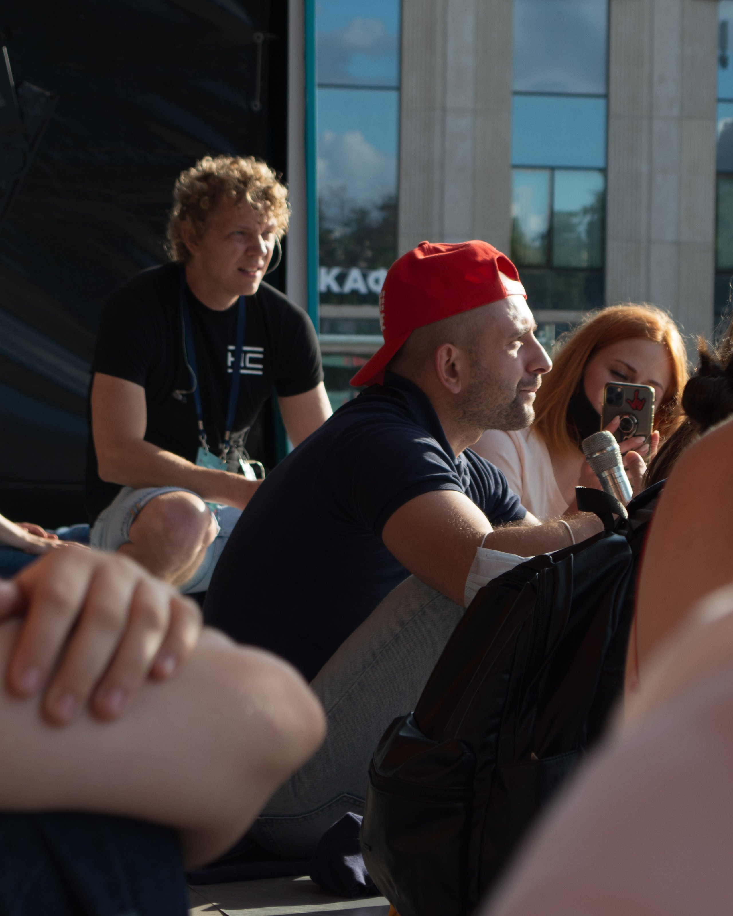 Съемка концерта