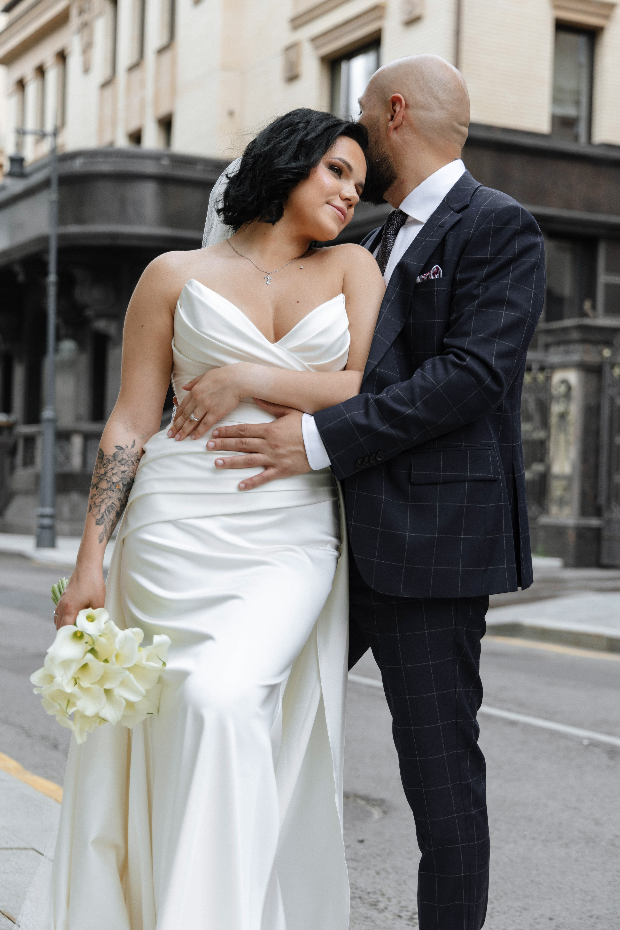 Стильное свадебное платье. Свадебный фотограф и видеограф в Москве, Виктор Архилюк