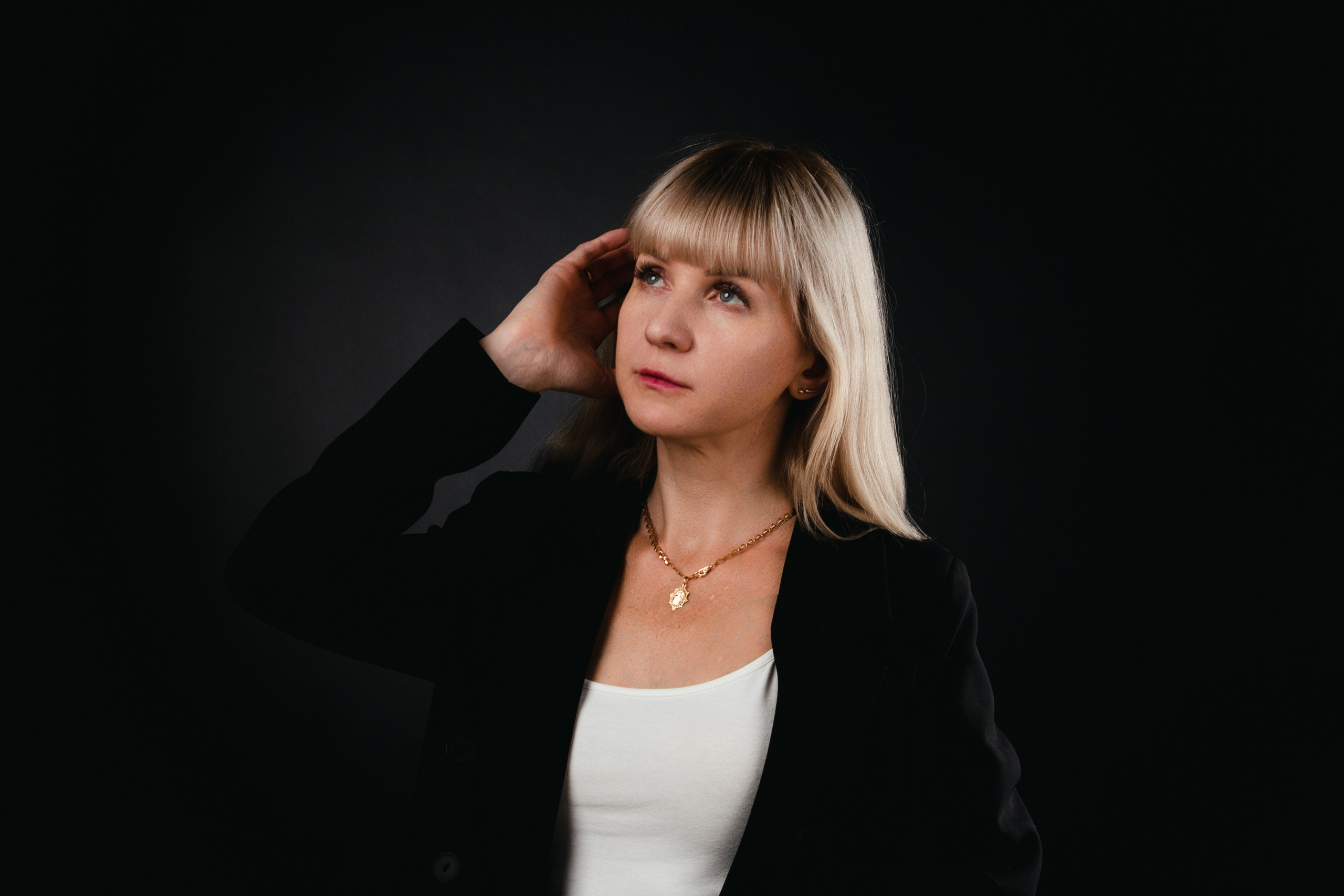 Портрет в студии. Марина. Фотограф в Екатеринбурге Пойгина Елена