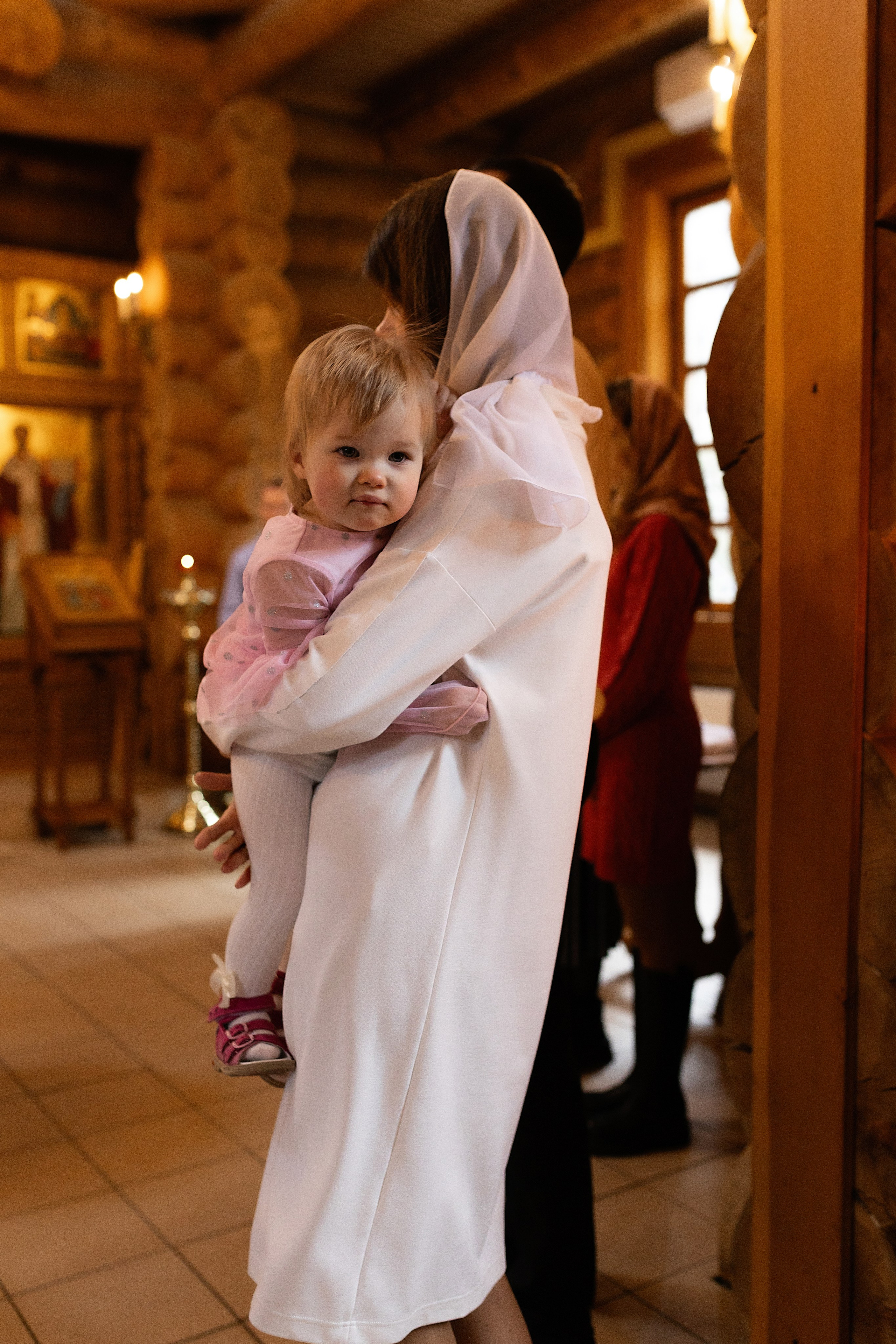 Таинство Крещения Ксении. Фотограф в Железнодорожном и Балашихе