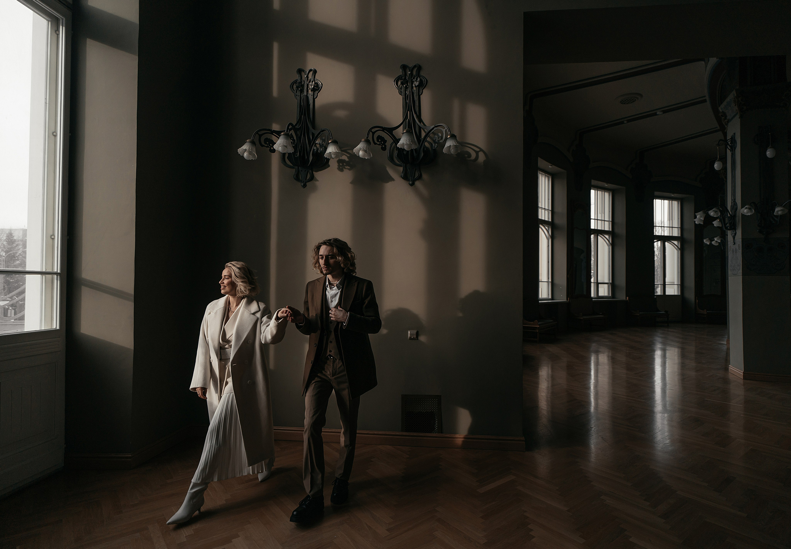 Love story Витебский вокзал. Свадебный фотограф