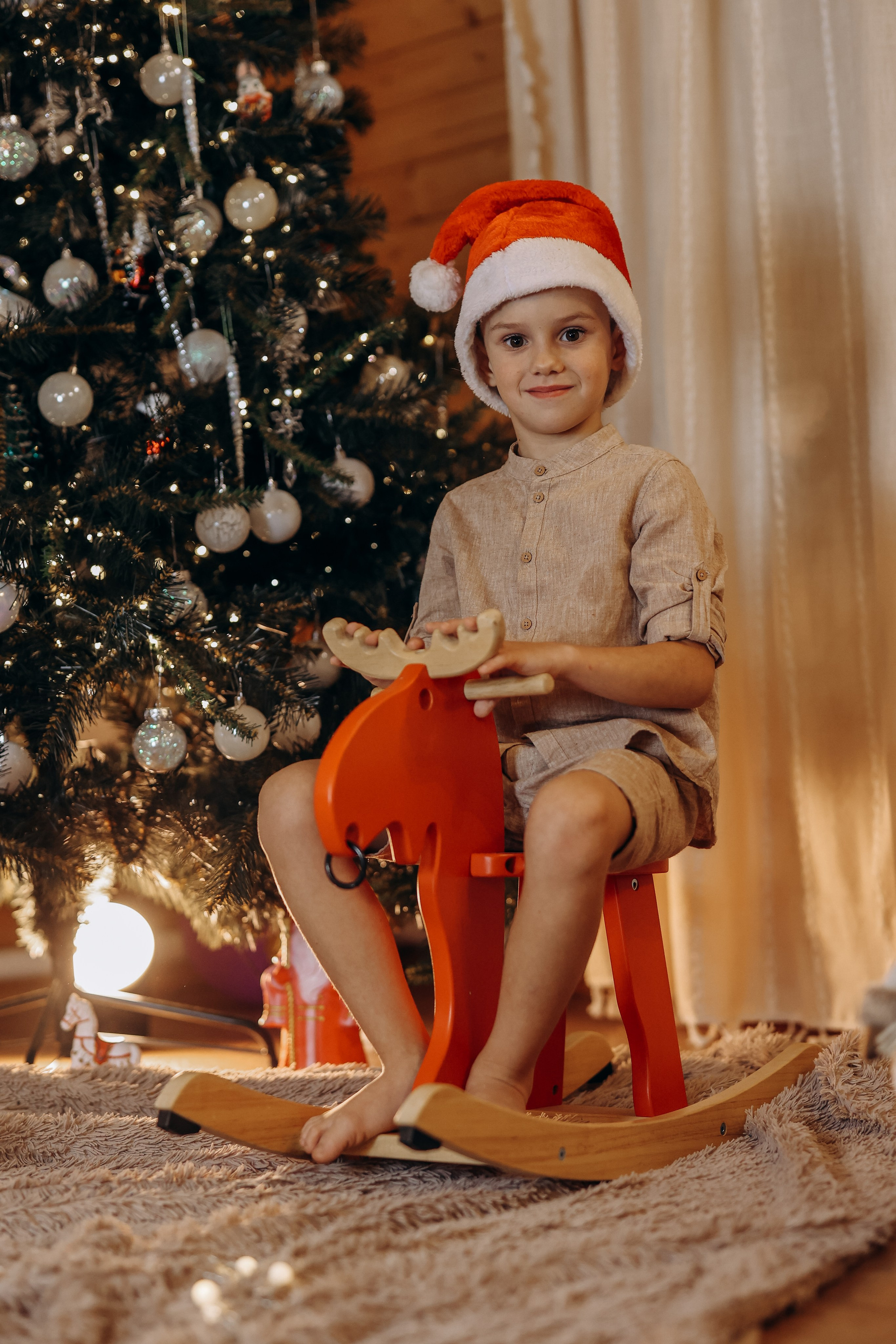 Новогодняя история для Агаты и Левы. Детский и Семейный фотограф Елена Карпушина