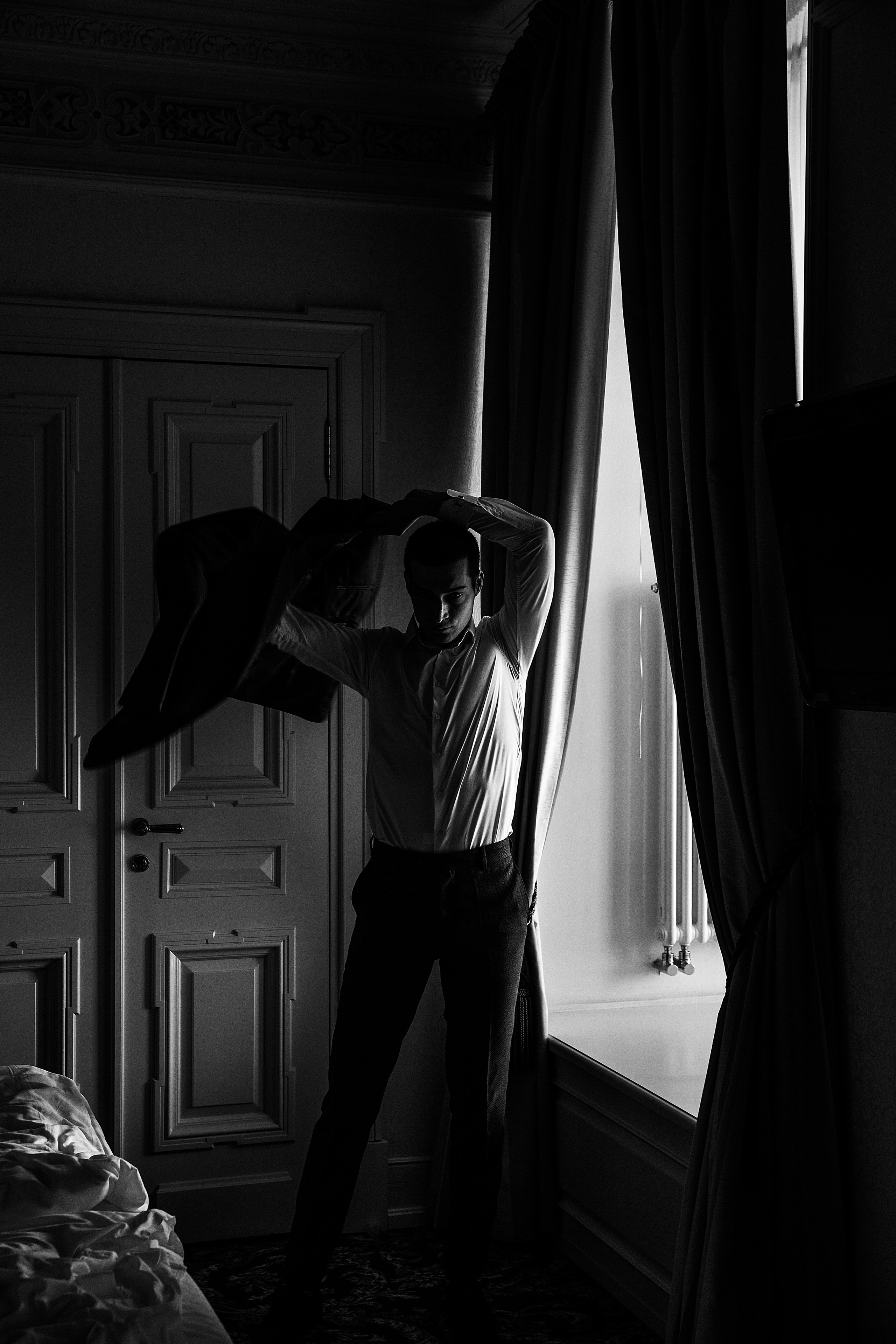 Утро в отеле Талион. Свадебный фотограф Санкт-Петербург  Москва