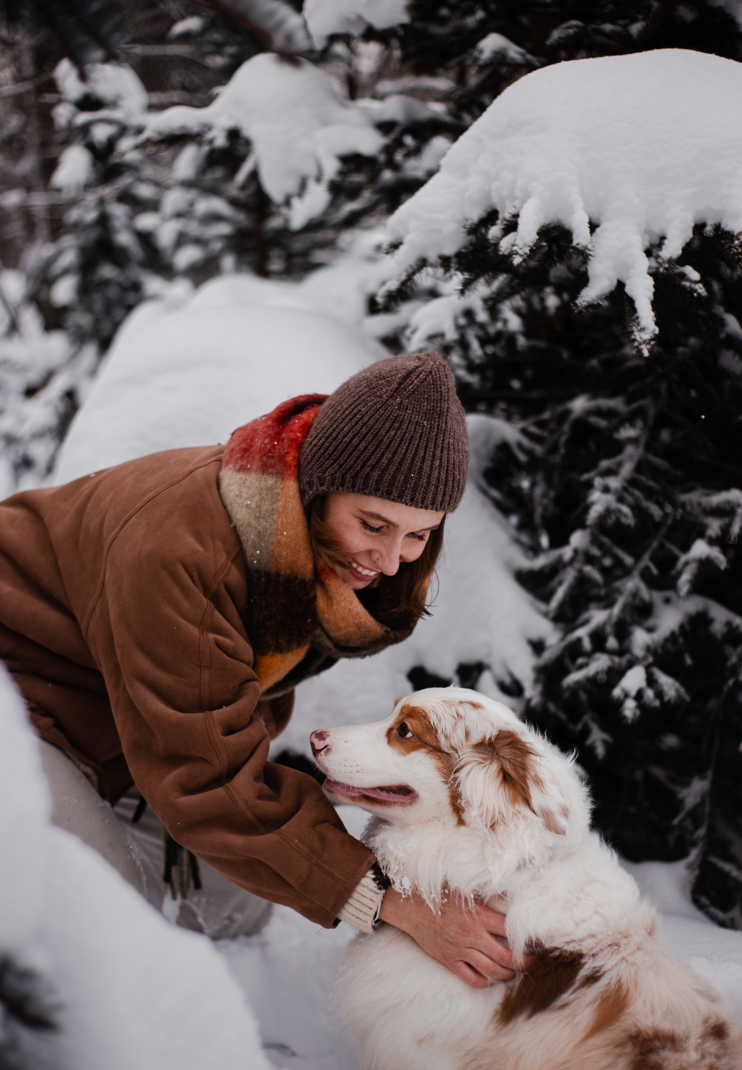 Юля и Ума. Фотограф-анималист Мария Баркевич | Москва