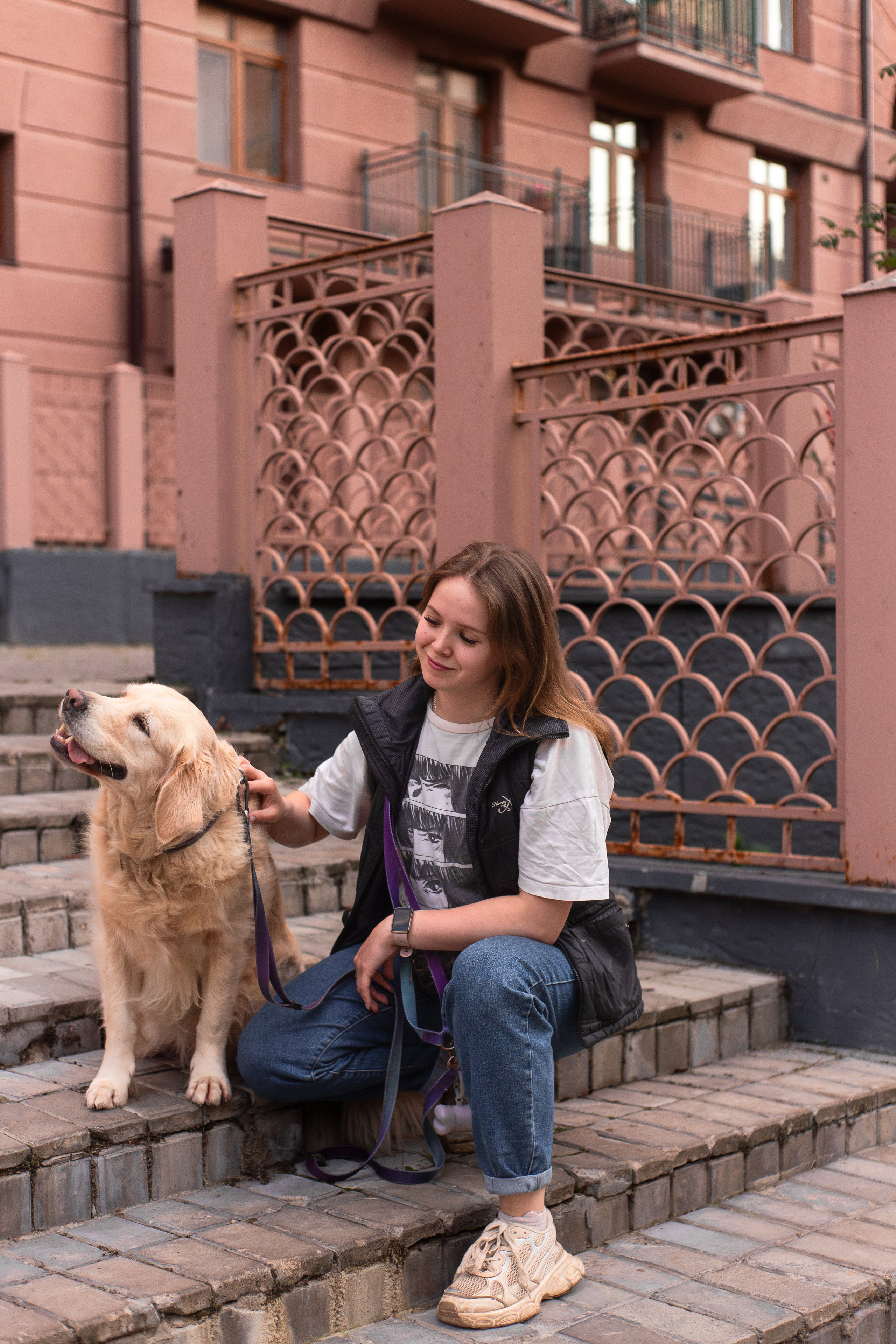 Юля и Мэй. Фотограф-анималист Мария Баркевич | Москва