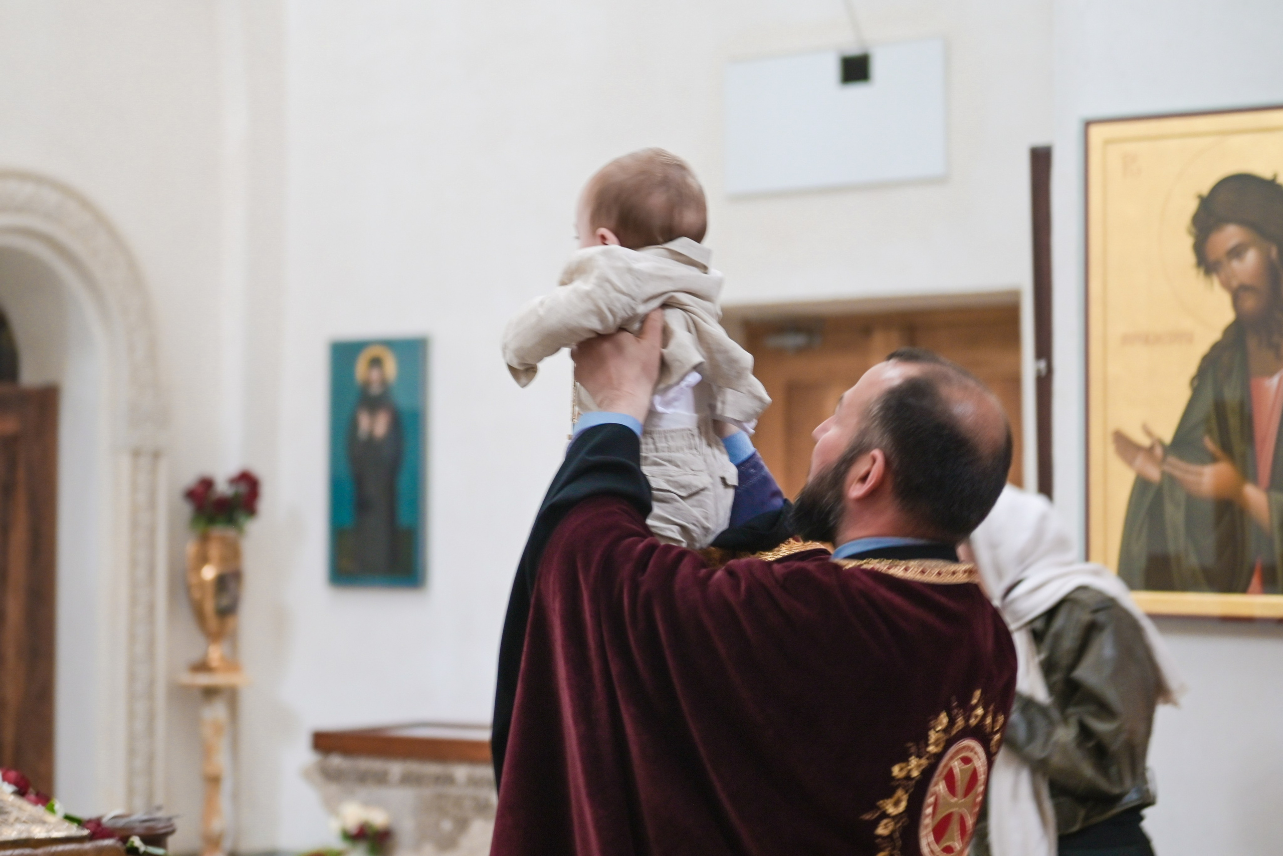 Christening Niko. Фотограф Лика Гомиашвили Тбилиси Грузия