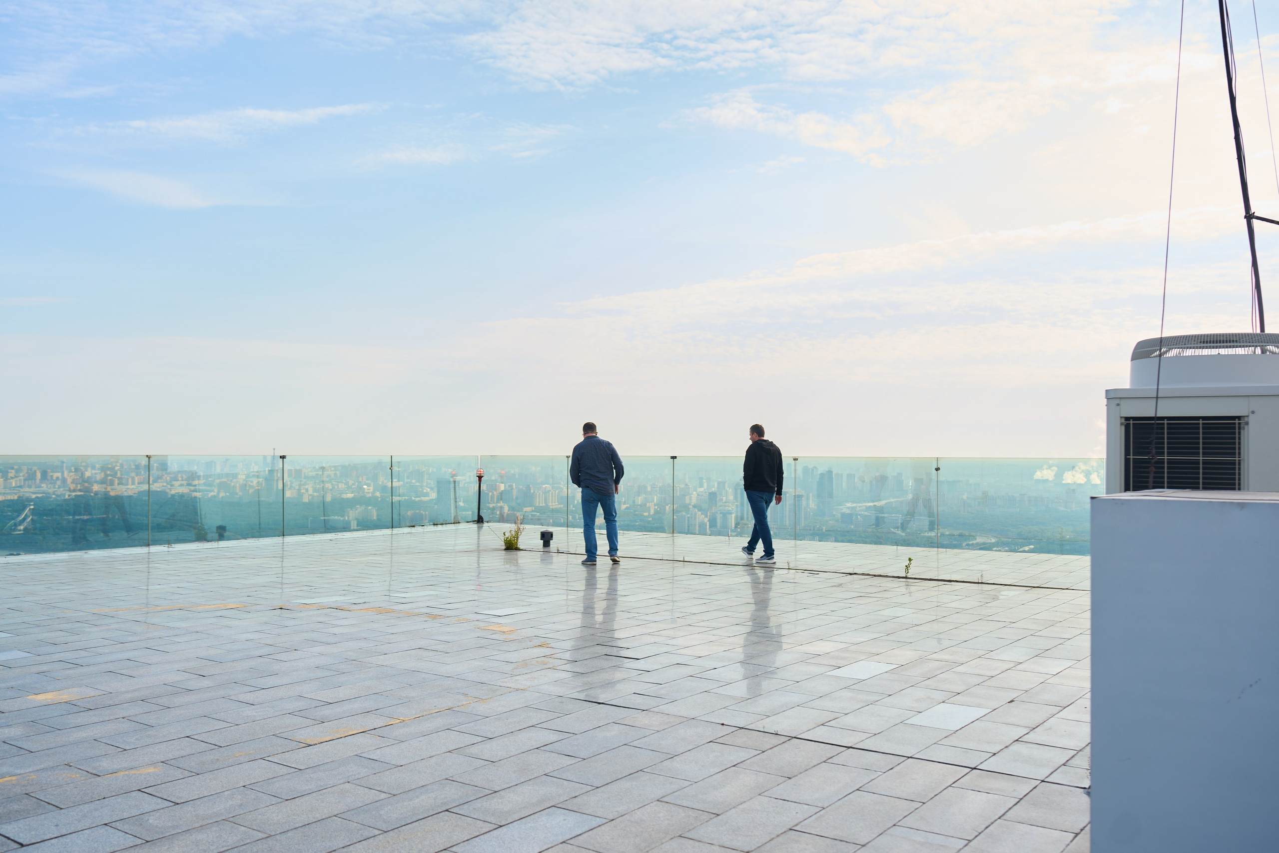 Небоскребы Москвы. Репортажный фотограф в Москве Вадим Галанин