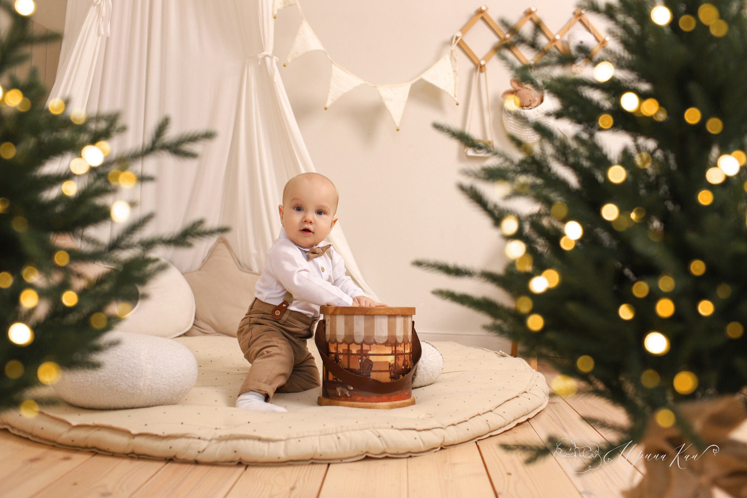 Новогодние фотосессии. Ирина Кан Фотограф новорожденных в Екатеринбурге