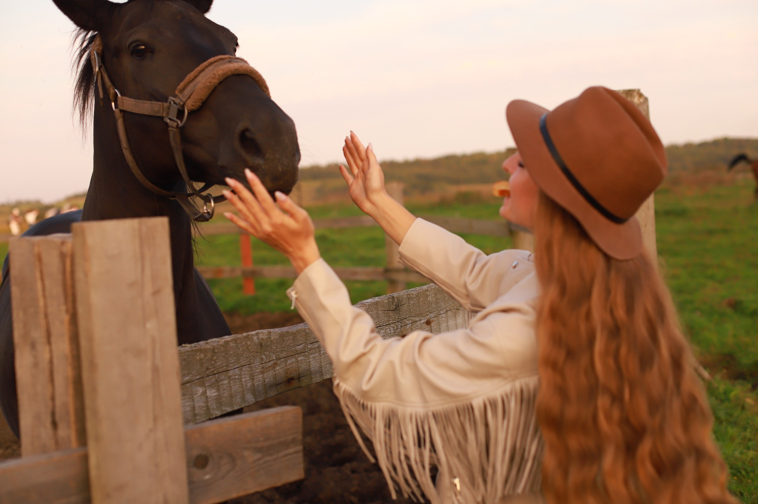 Снежана и Мышка (Закат). Женский и семейный фотограф в Санкт-Петербурге Любовь Малышева