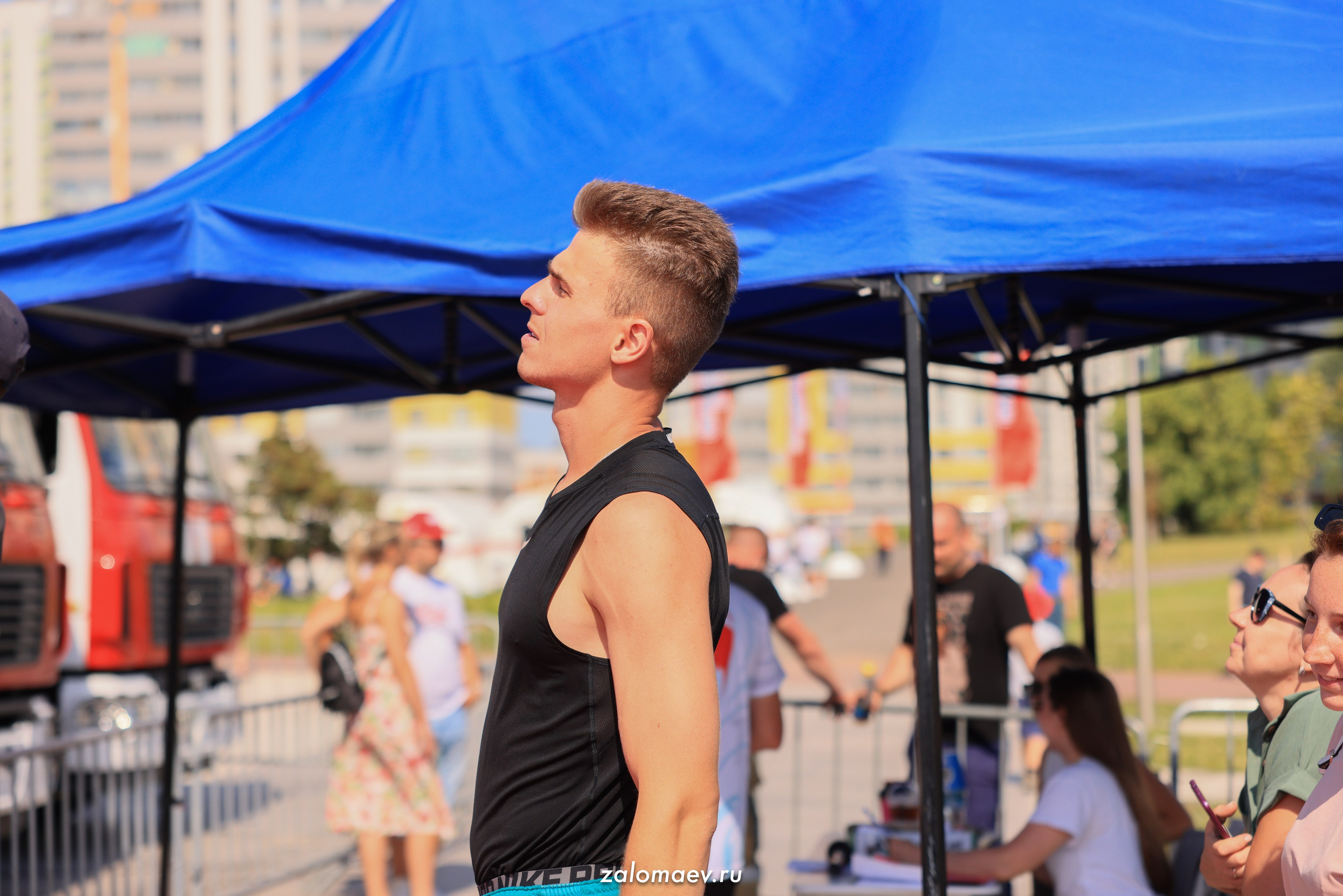 Сильнейший пожарный. Фотограф Александр Заломаев