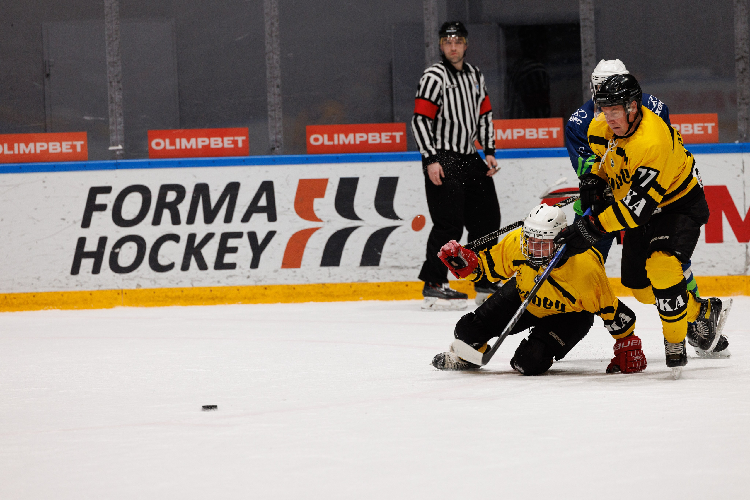 НХЛ (40+) Ижорец — Хорс 3-3. Фотограф Александр Заломаев