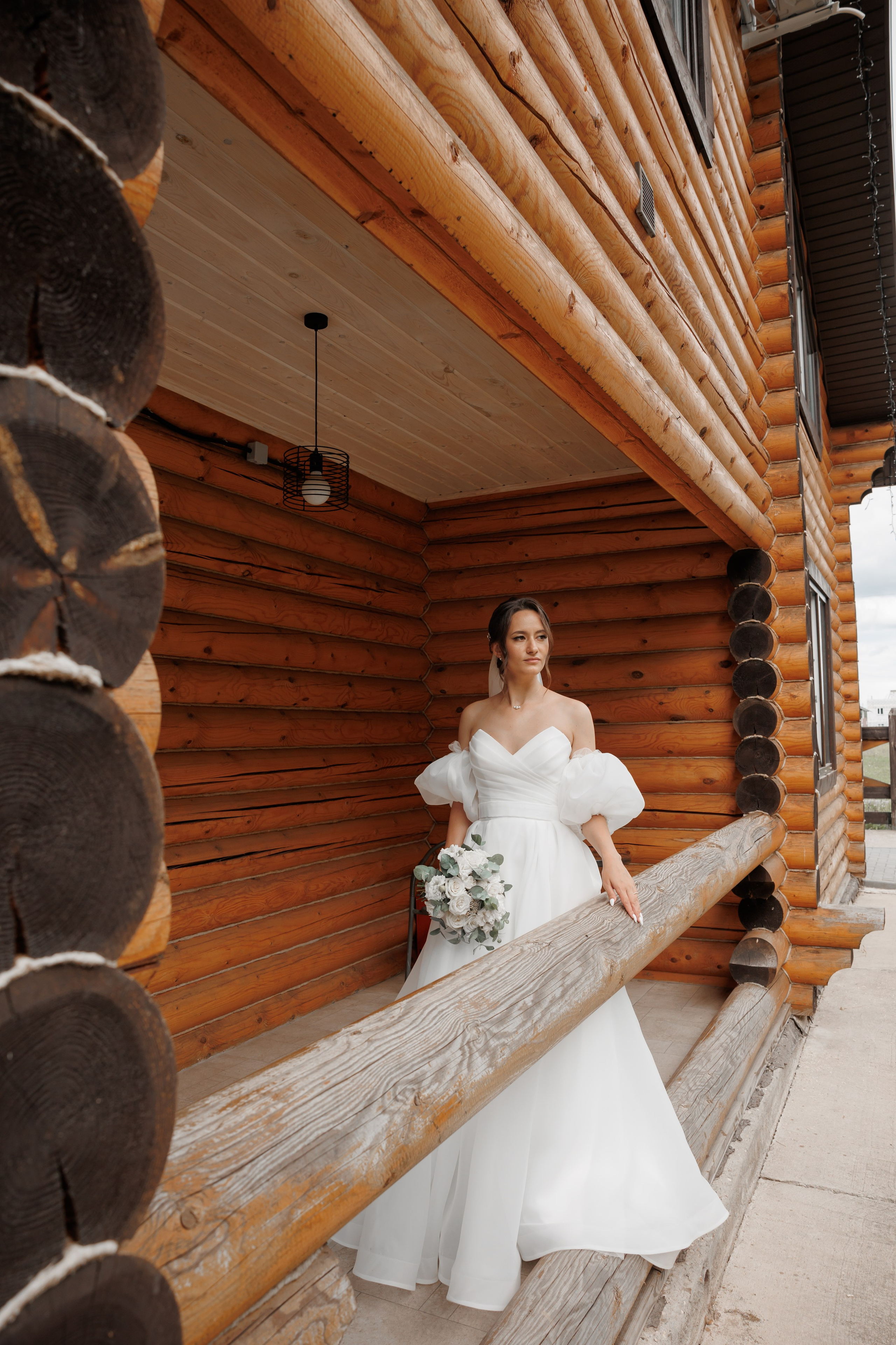 Полина и Дмитрий, загородный клуб «Барин», ЗАГС в г. Пушкино. Свадебный и репортажный фотограф (Москва, Королев и другие)