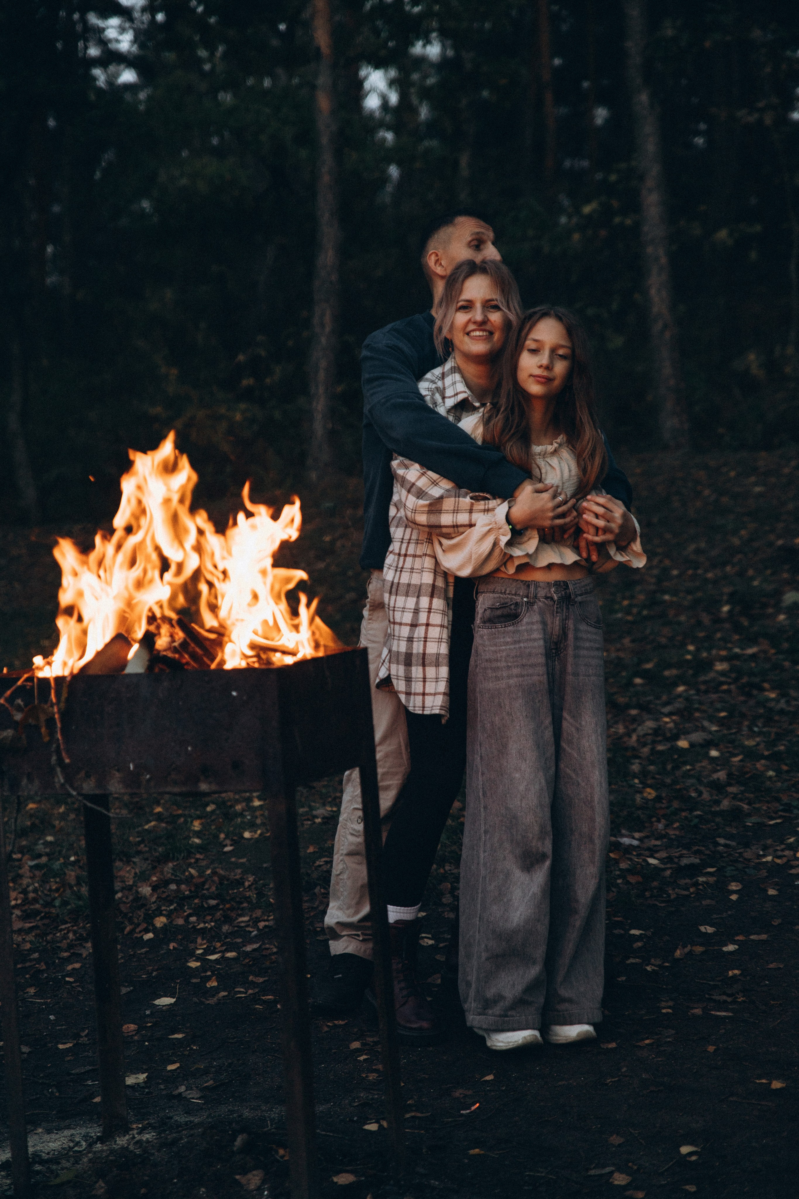 Большая семья на маленьком море. Репортажный и детский фотограф в Минске