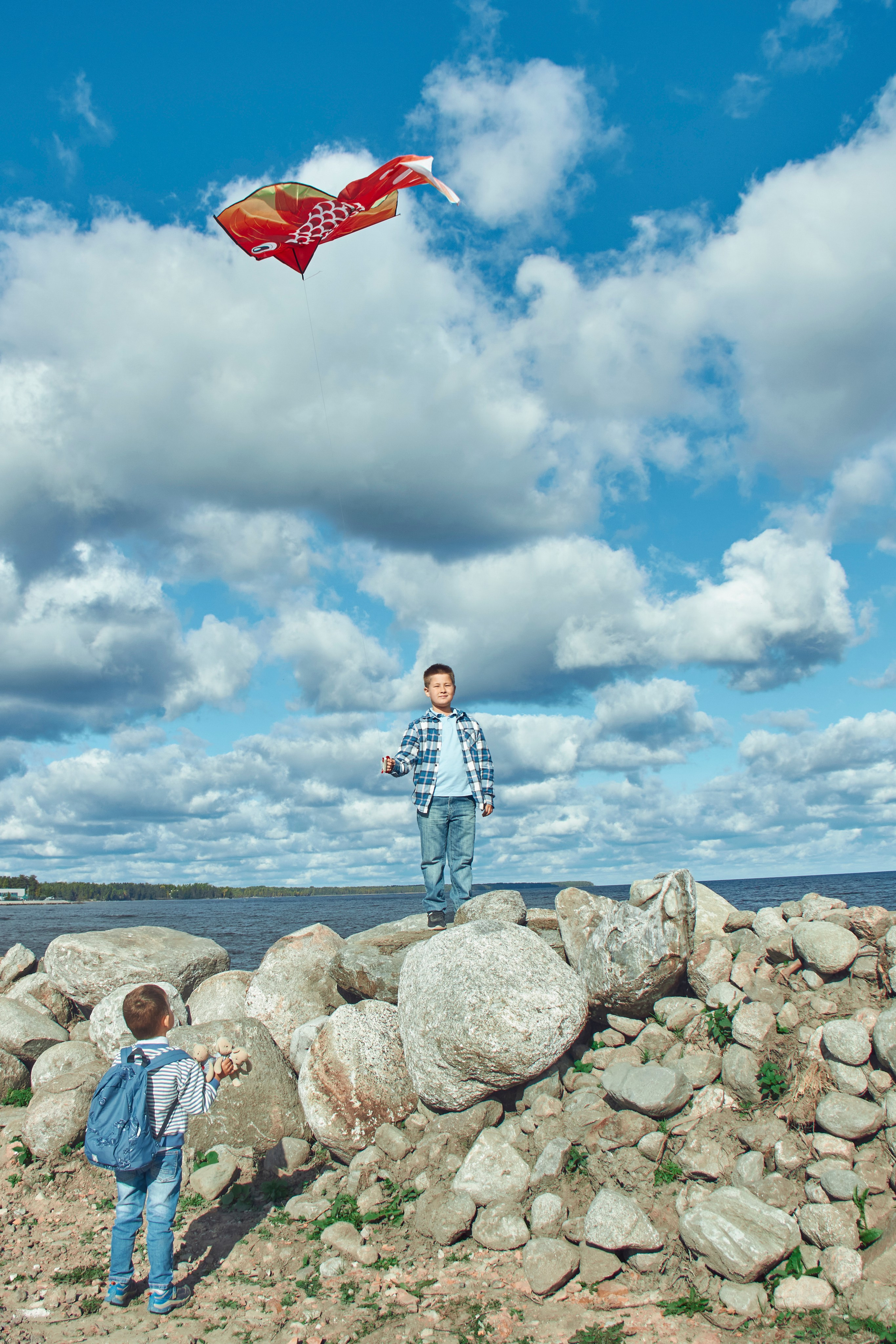Семейная съёмка на Ладоге. Свадебный, семейный и контент фотограф в Санкт- Петербурге Елена Грие