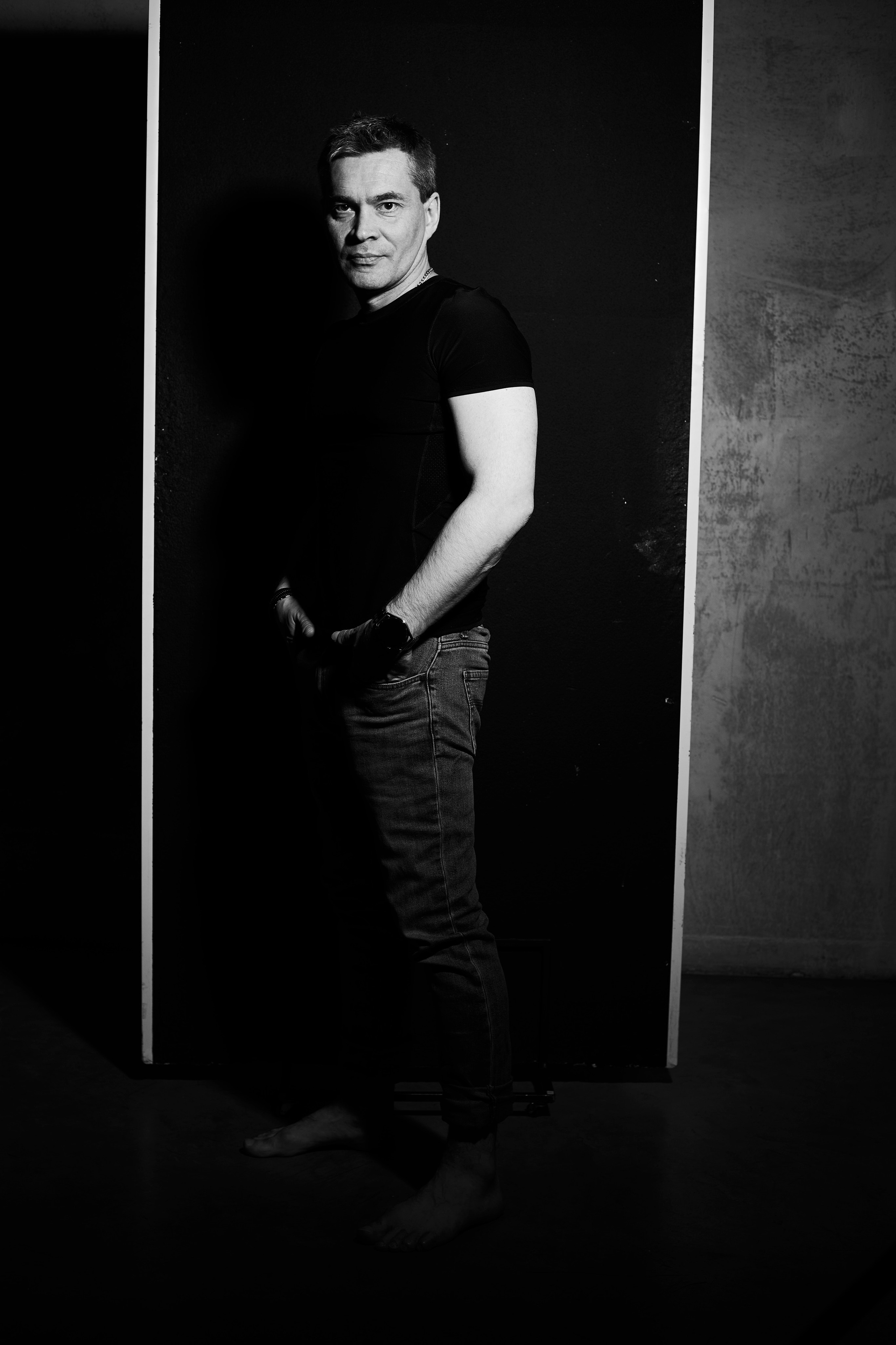 Мужской портрет в студии. Анна Потявина. Фотограф Москва