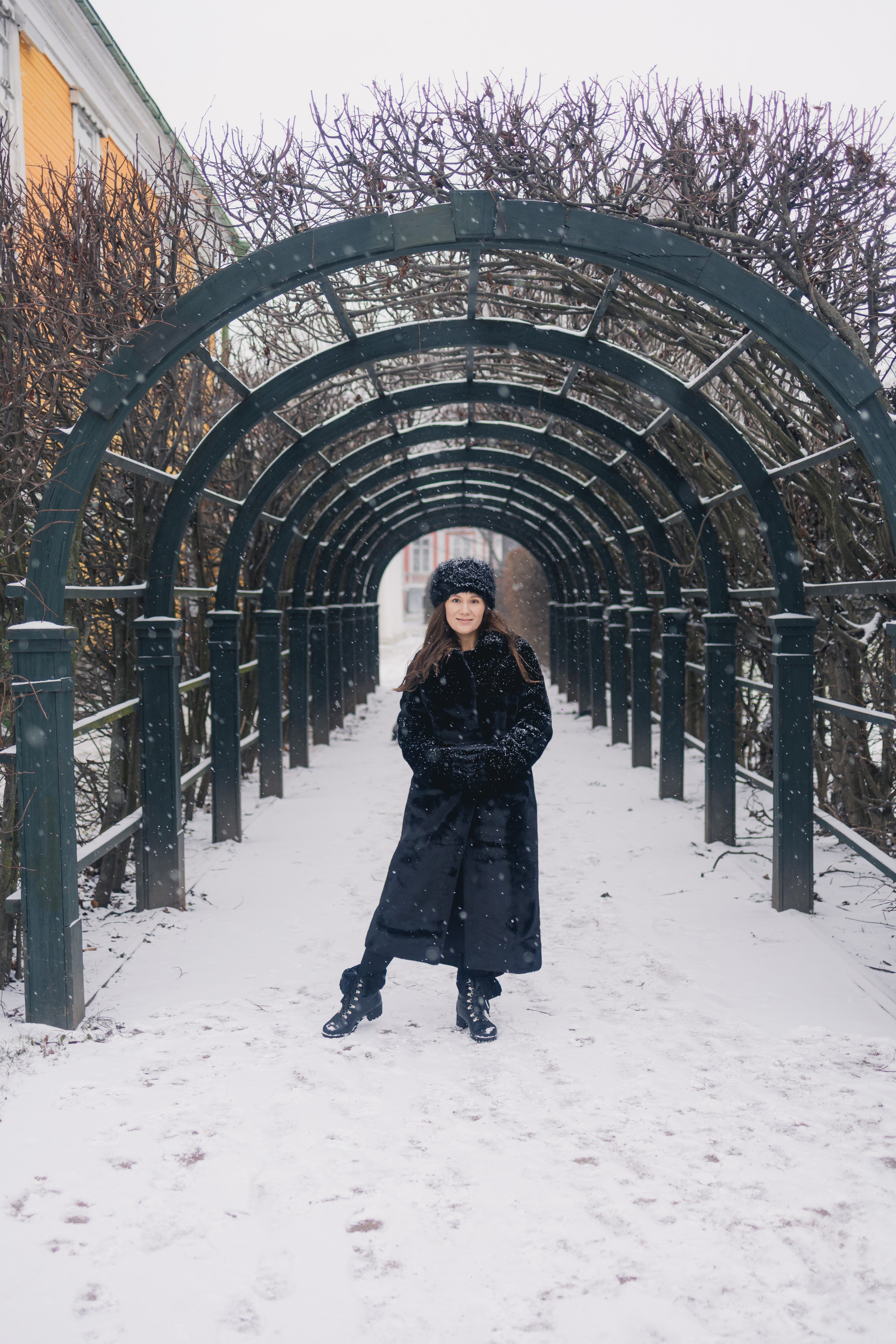 Прогулочная фотосессия с Татьяной в усадьбе Кусково