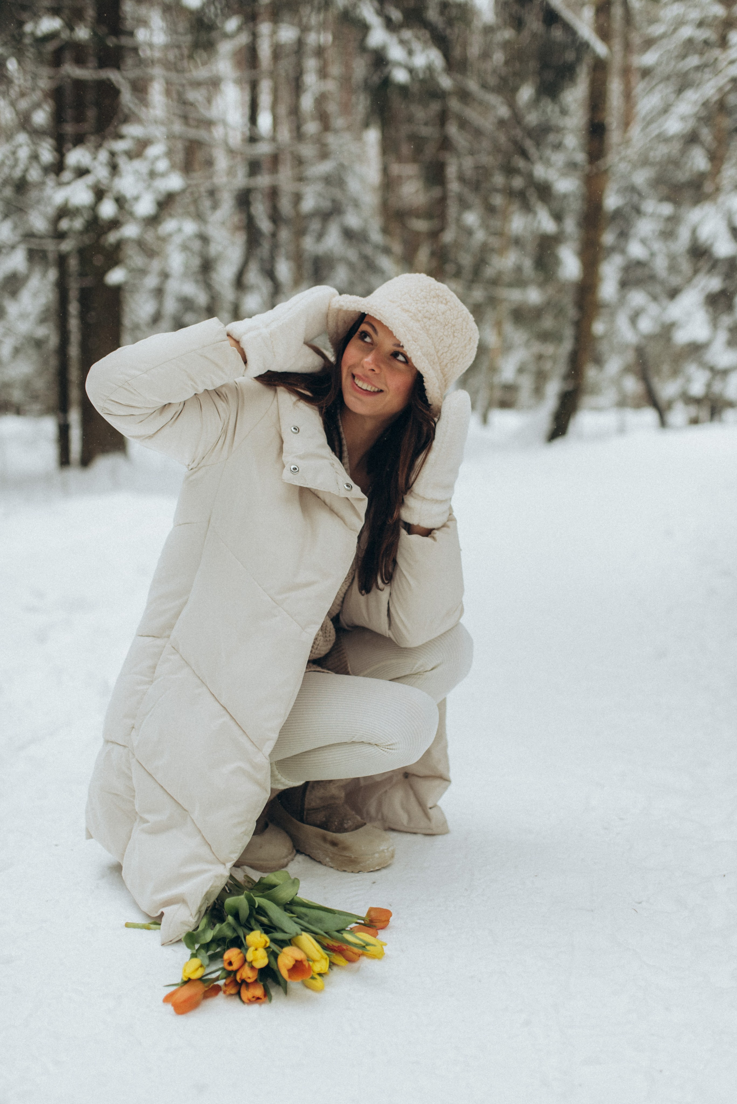 Мелина. Зимняя прогулка. Семейный фотограф в Москве Екатерина Север