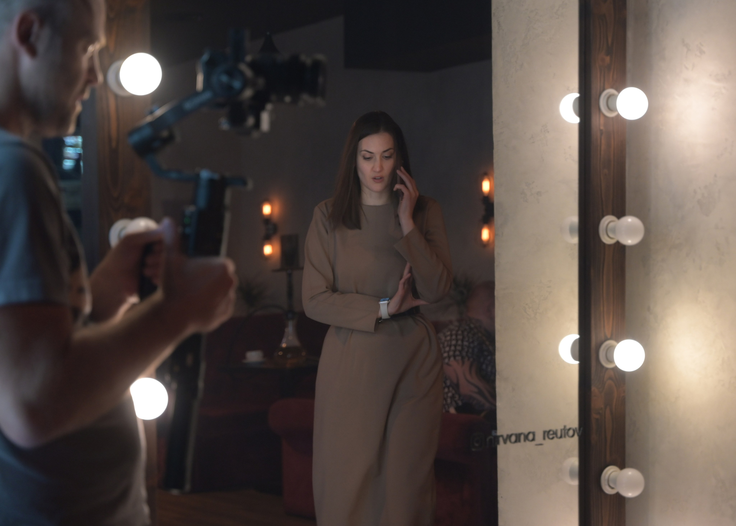 Съемка фильма «Добро». День второй. Портретный фотограф в Москве Казьмина Олеся