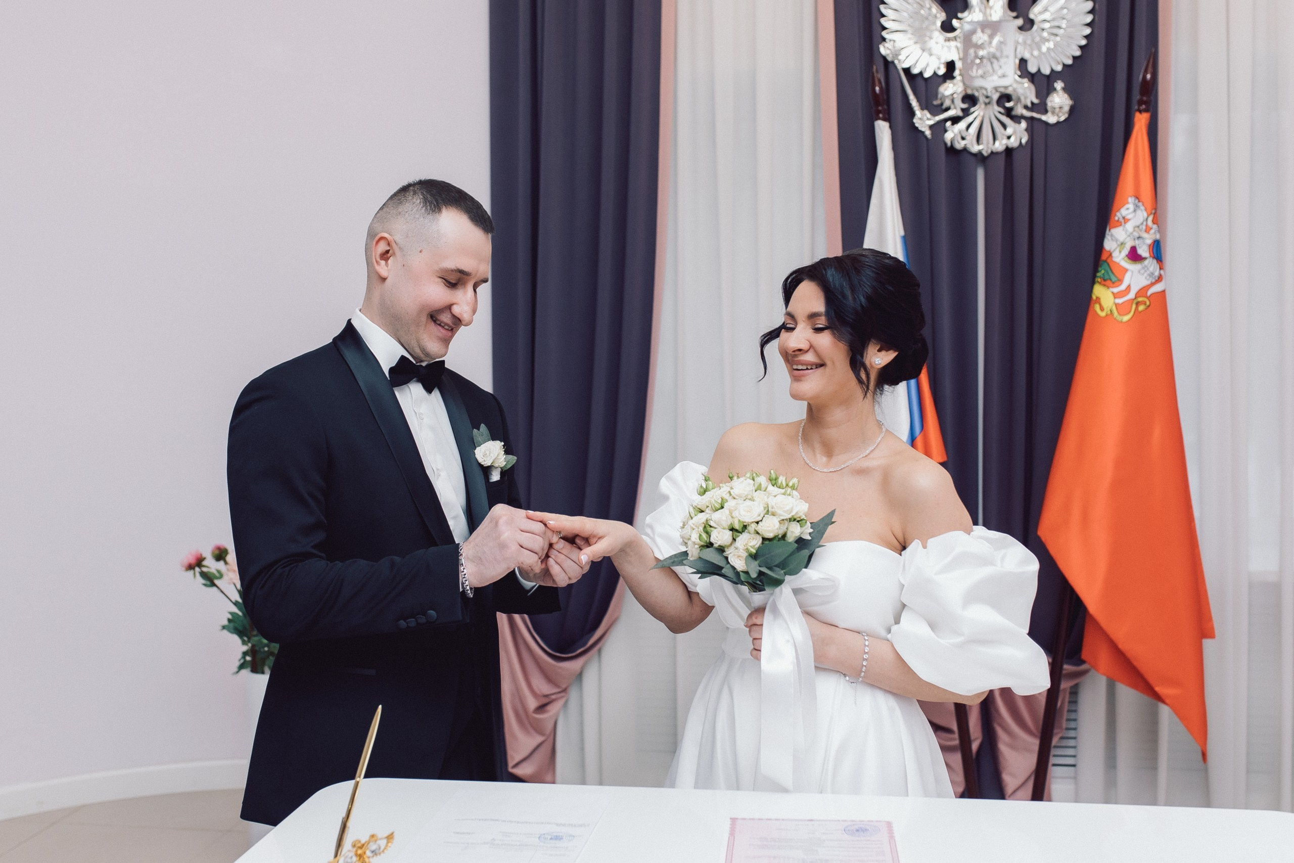 Артем и Екатерина (Загс в Пушкино)