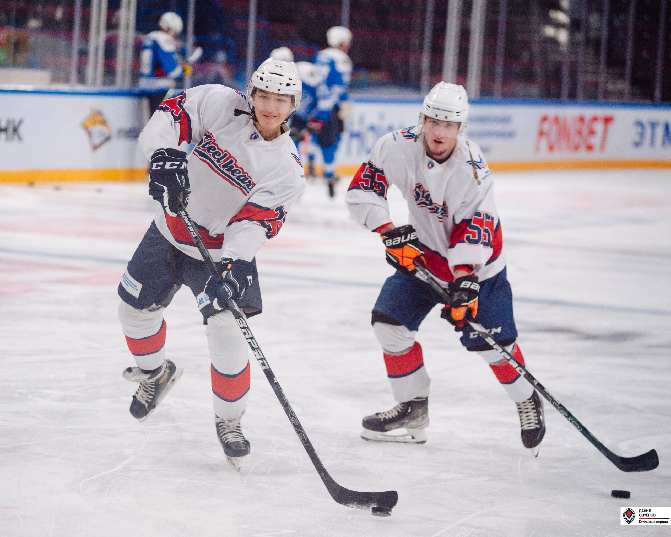 Чемпионат СХЛ. Стальные сердца — Газовик. Фотограф Магнитогорск Данил Семенов