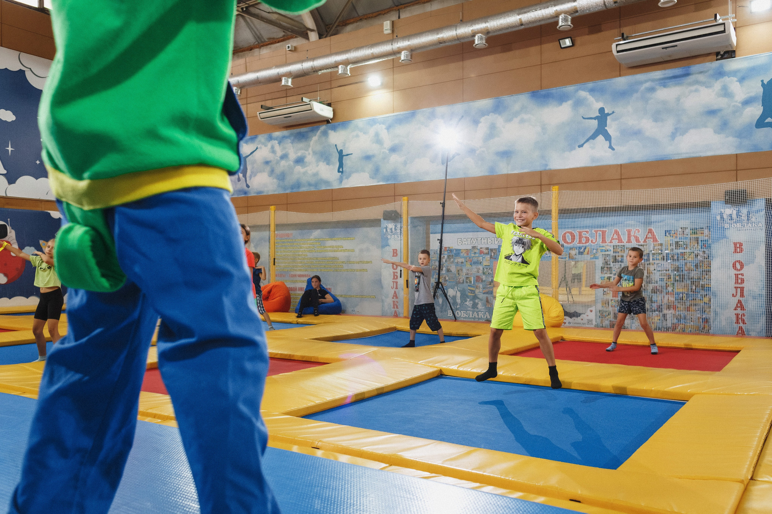 Веселые моменты: День рождения Даниила в 'В облака' Таганрога. Свадебный и семейный фотограф в Таганроге Бакарюк Антон