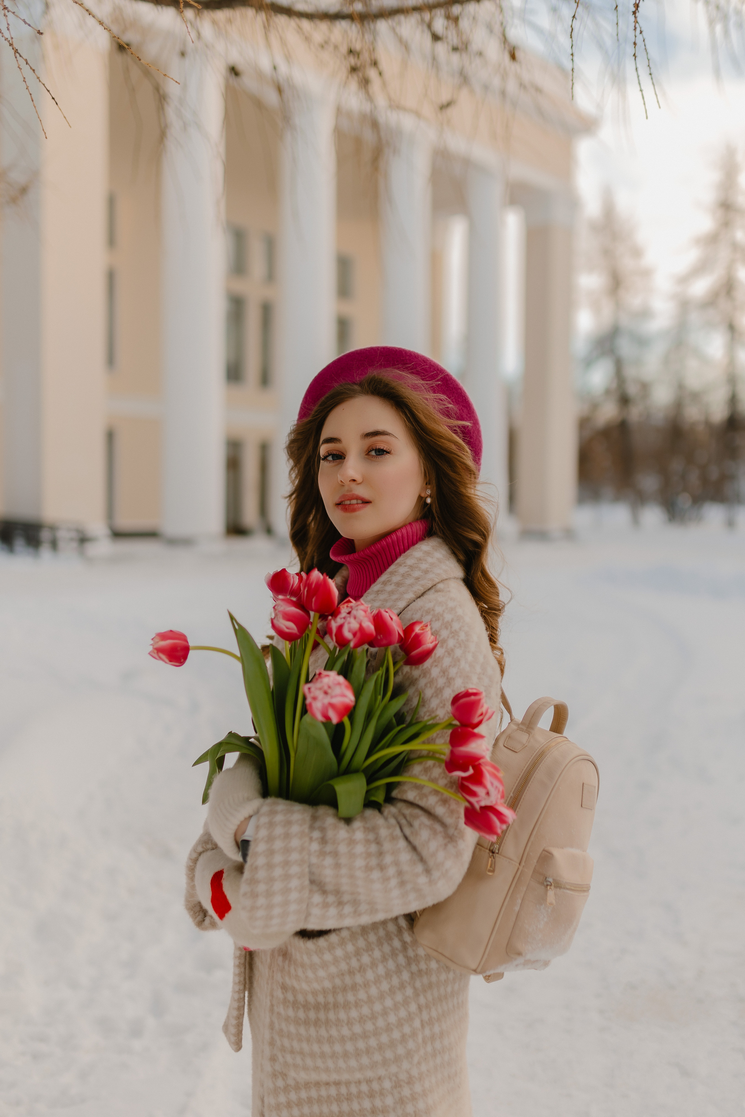 Фотосессия с тюльпанами. Фотограф и видеограф в Мурманске, Москве Екатерина Нечаева