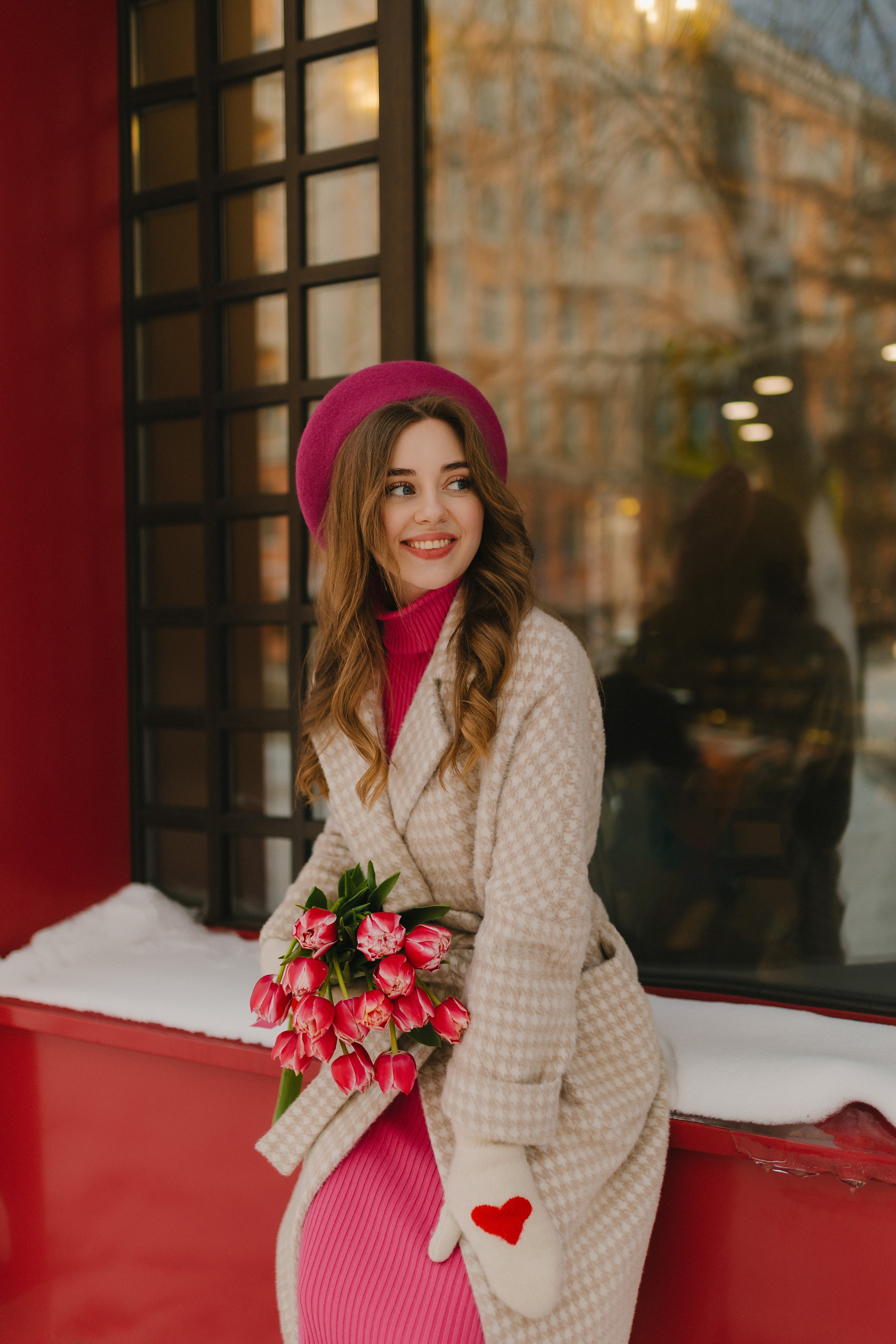 Фотосессия с тюльпанами. Фотограф и видеограф в Мурманске, Москве Екатерина Нечаева