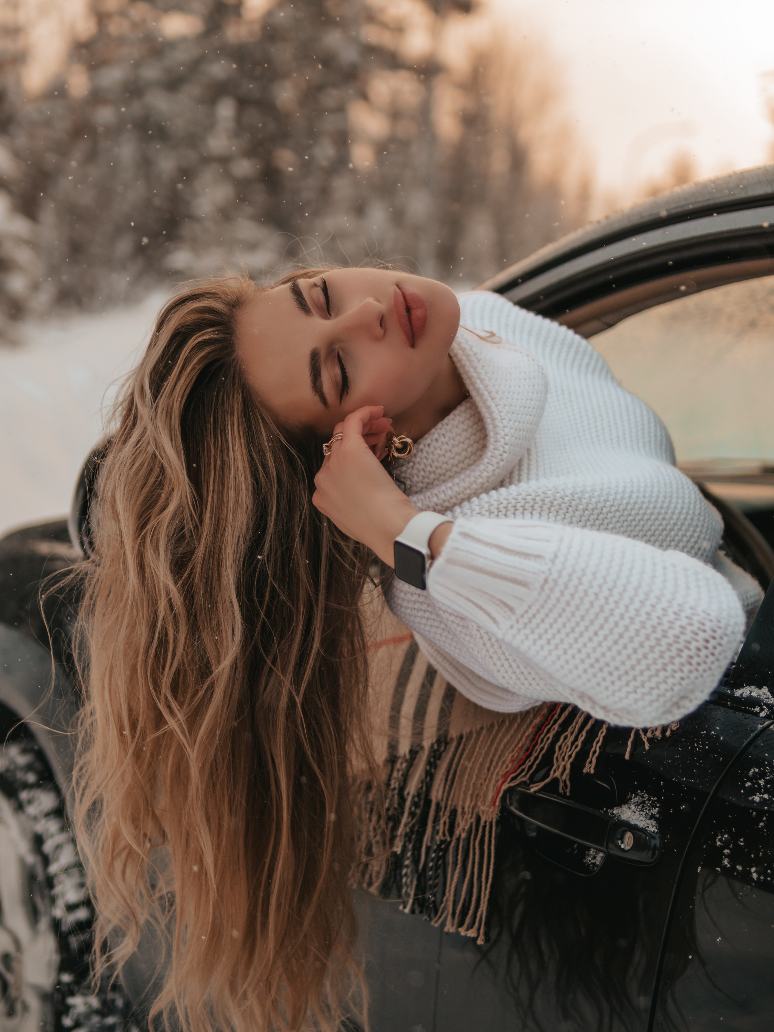 Фотосессия в зимнем лесу. Фотограф и видеограф в Мурманске, Москве Екатерина Нечаева