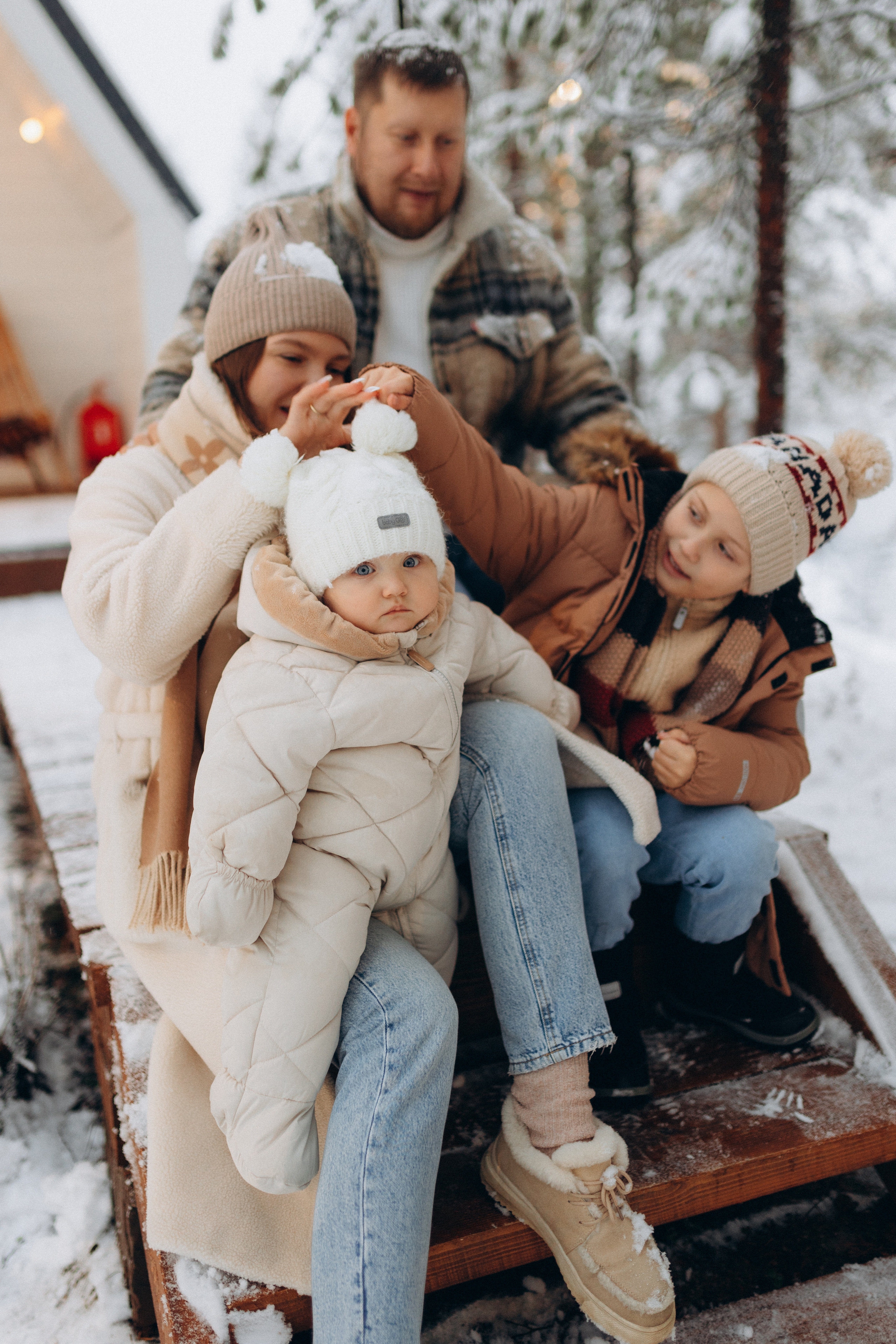 Семейная фотосессия в загородном доме. Фотограф и видеограф в Мурманске, Москве Екатерина Нечаева