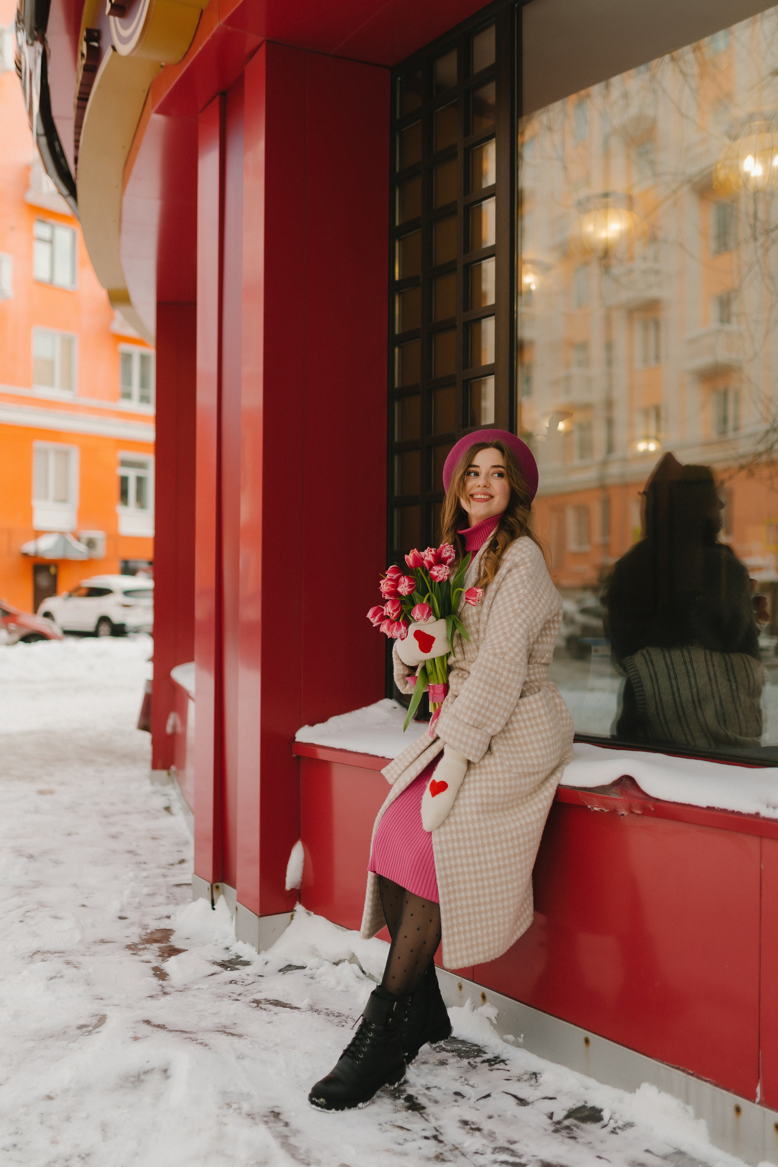 Фотосессия с тюльпанами. Фотограф и видеограф в Мурманске, Москве Екатерина Нечаева