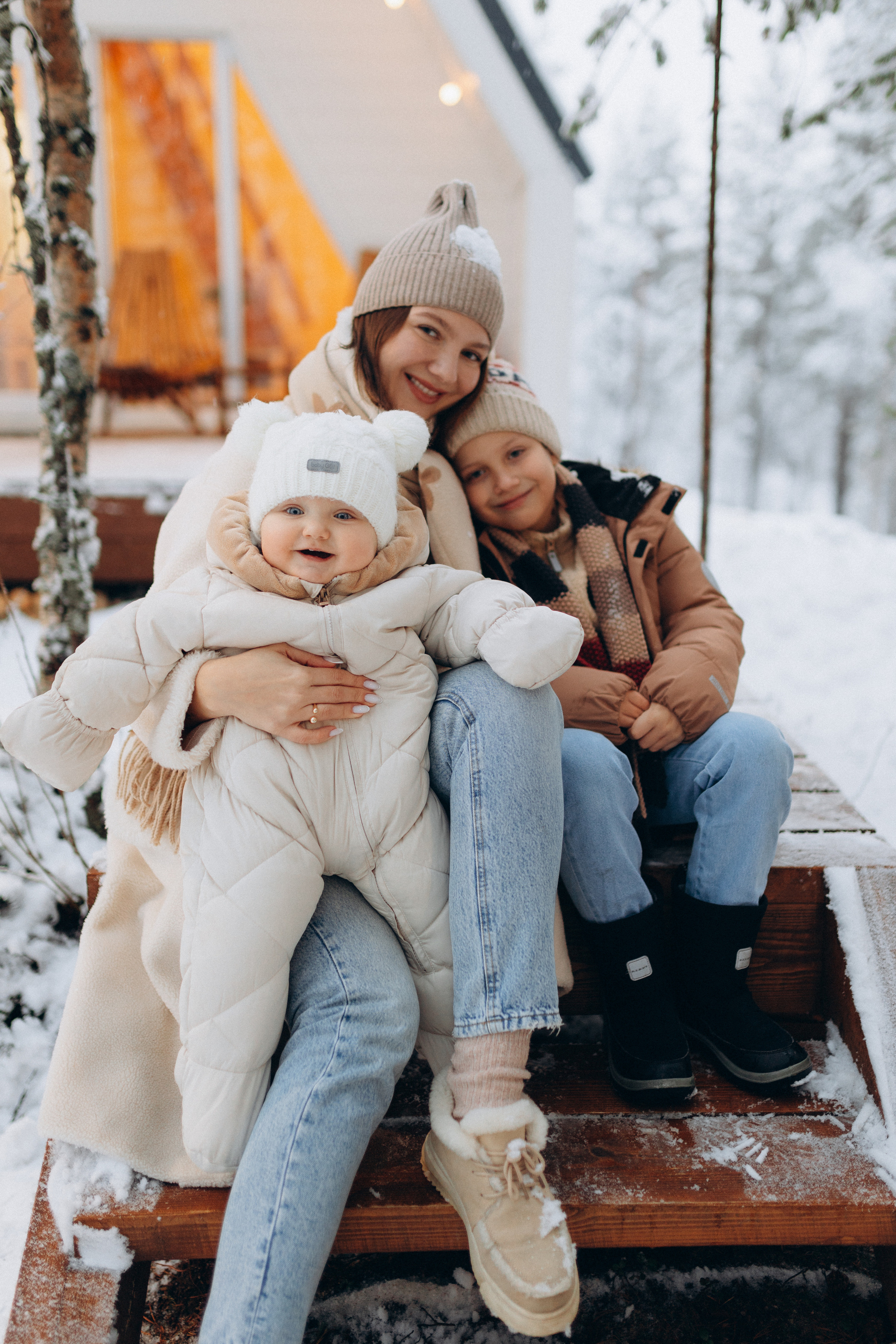 Семейная фотосессия в загородном доме. Фотограф и видеограф в Мурманске, Москве Екатерина Нечаева