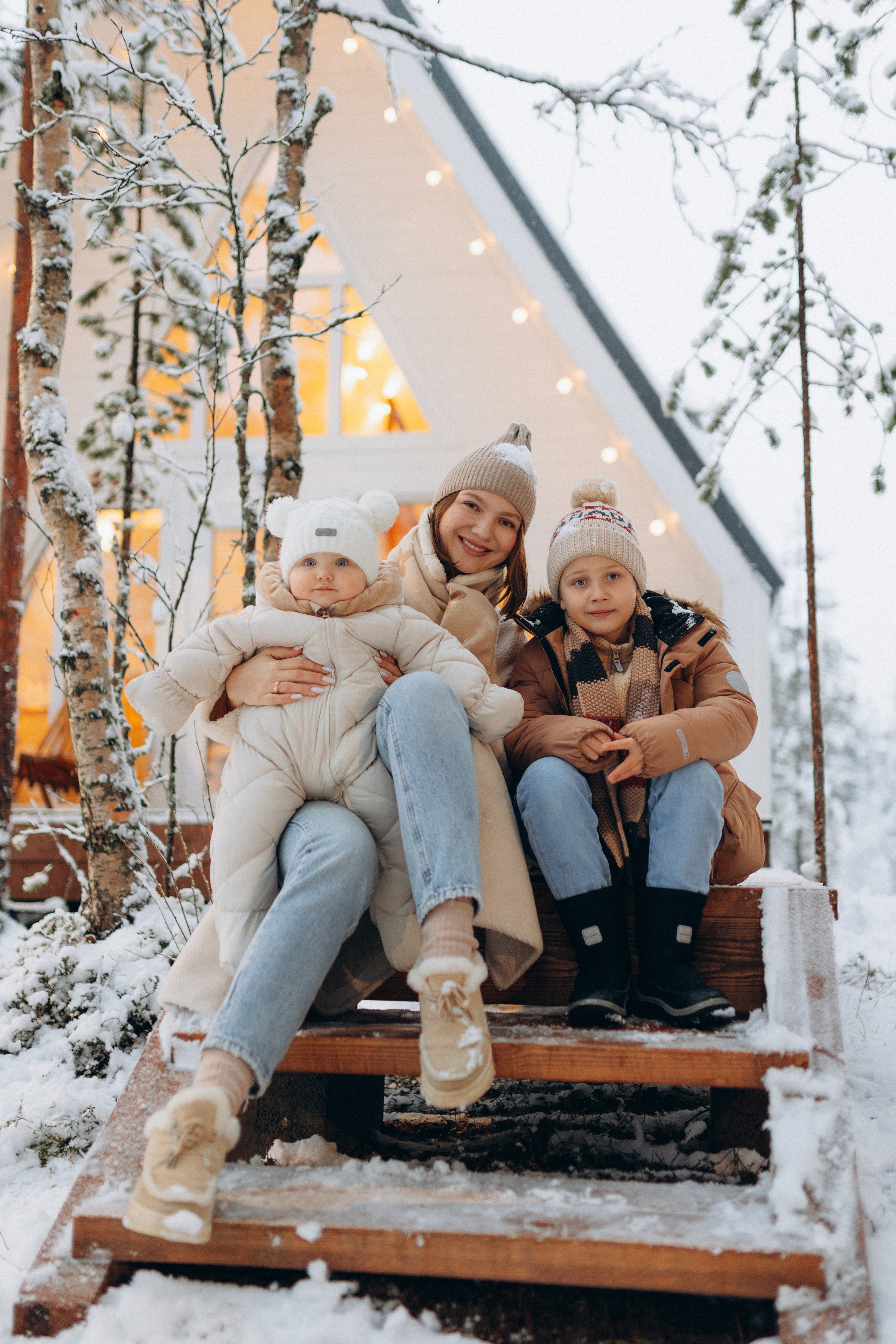 Семейная фотосессия в загородном доме. Фотограф и видеограф в Мурманске, Москве Екатерина Нечаева