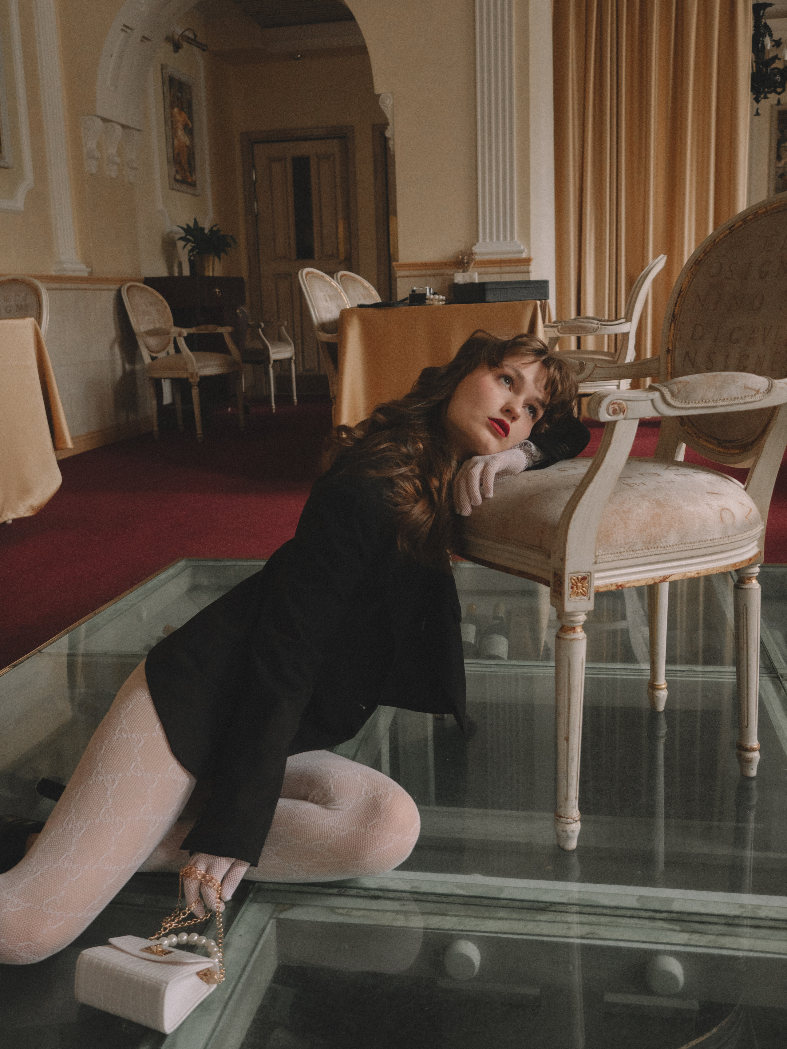 Винтажная фотосессия в ресторане. Фотограф и видеограф в Мурманске, Москве Екатерина Нечаева