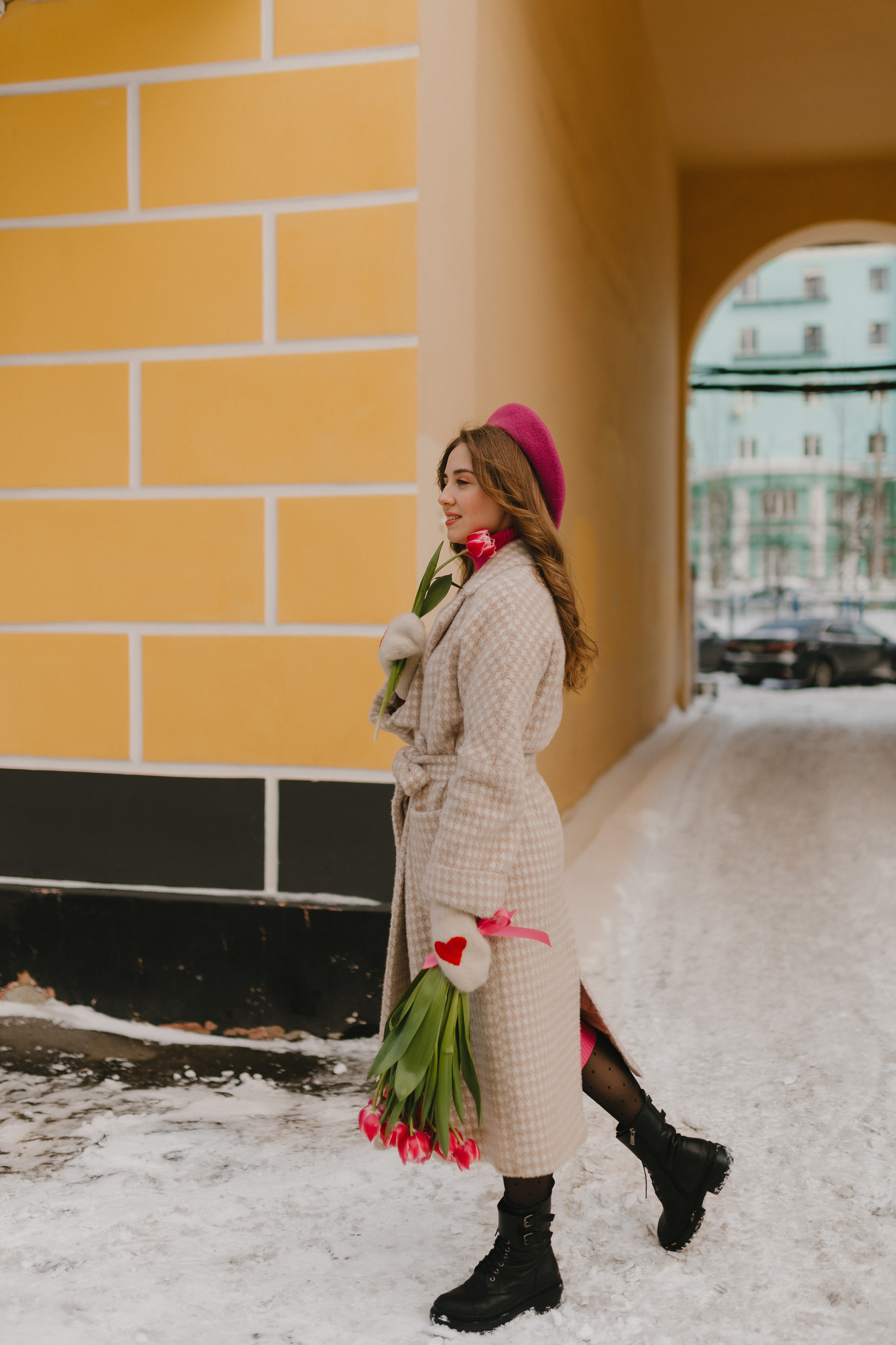 Фотосессия с тюльпанами. Фотограф и видеограф в Мурманске, Москве Екатерина Нечаева