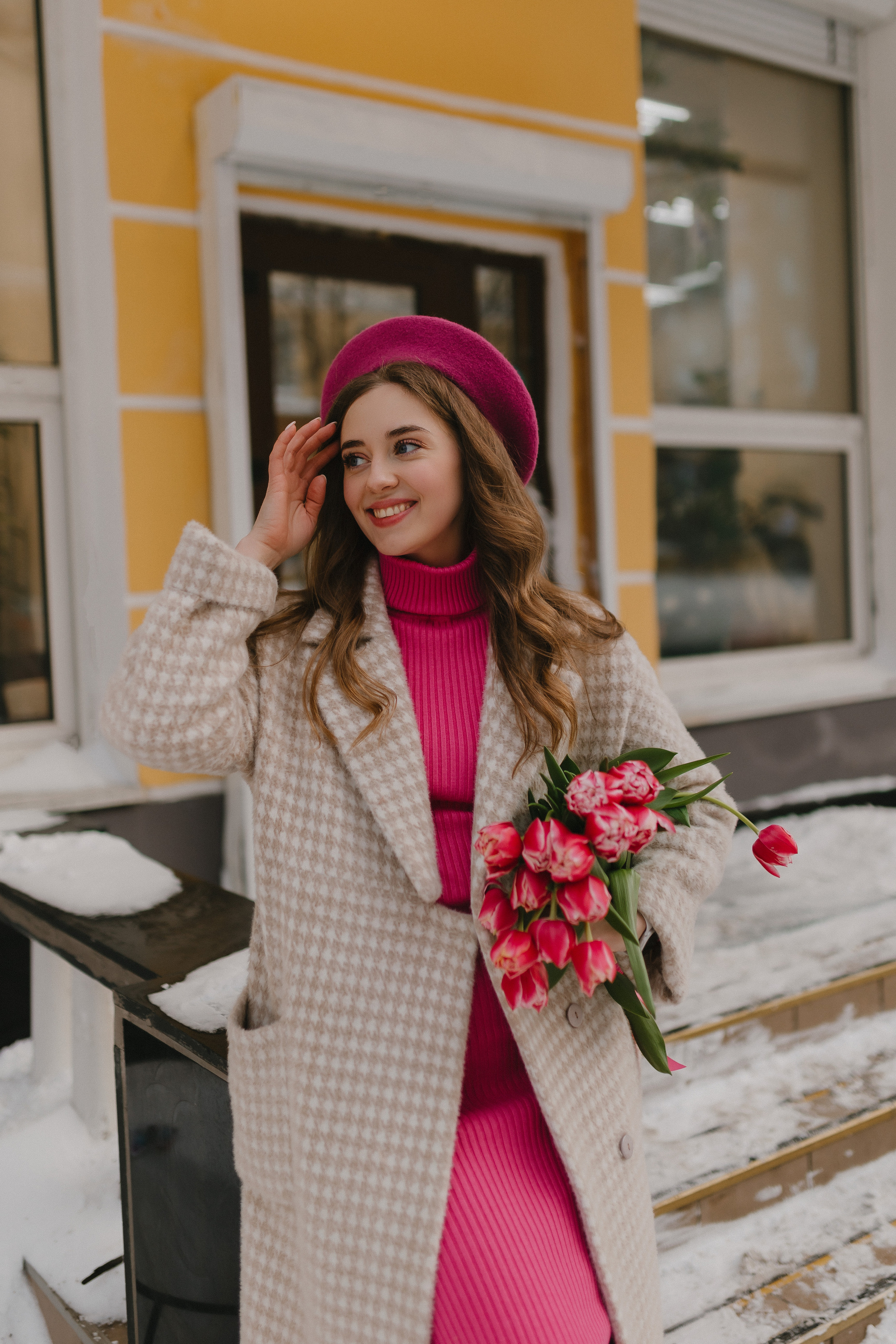 Фотосессия с тюльпанами. Фотограф и видеограф в Мурманске, Москве Екатерина Нечаева