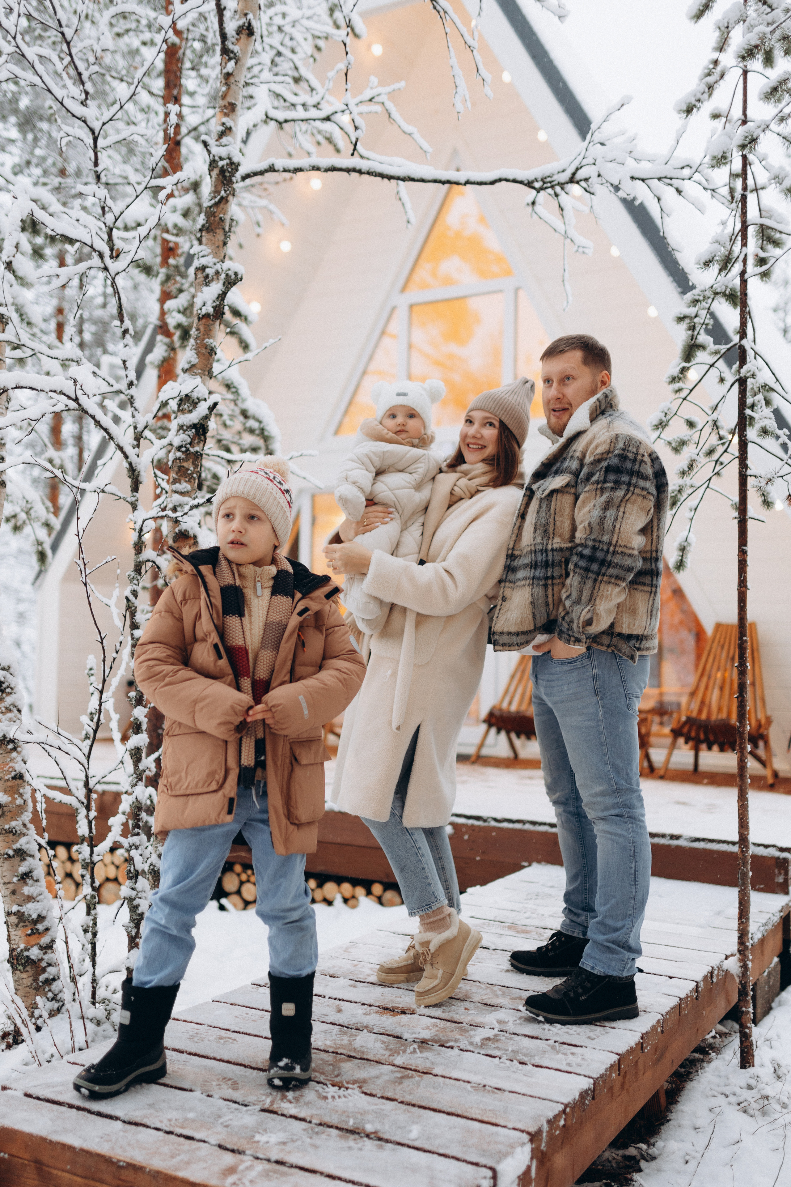 Семейная фотосессия в загородном доме. Фотограф и видеограф в Мурманске, Москве Екатерина Нечаева