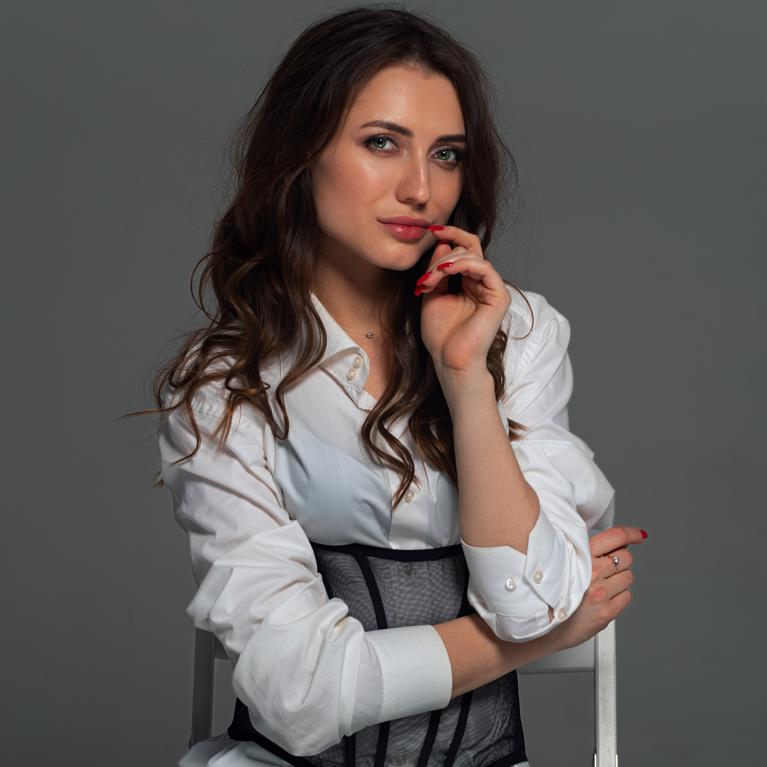 Съемка с Анастасией на циклораме в формате для «себя»